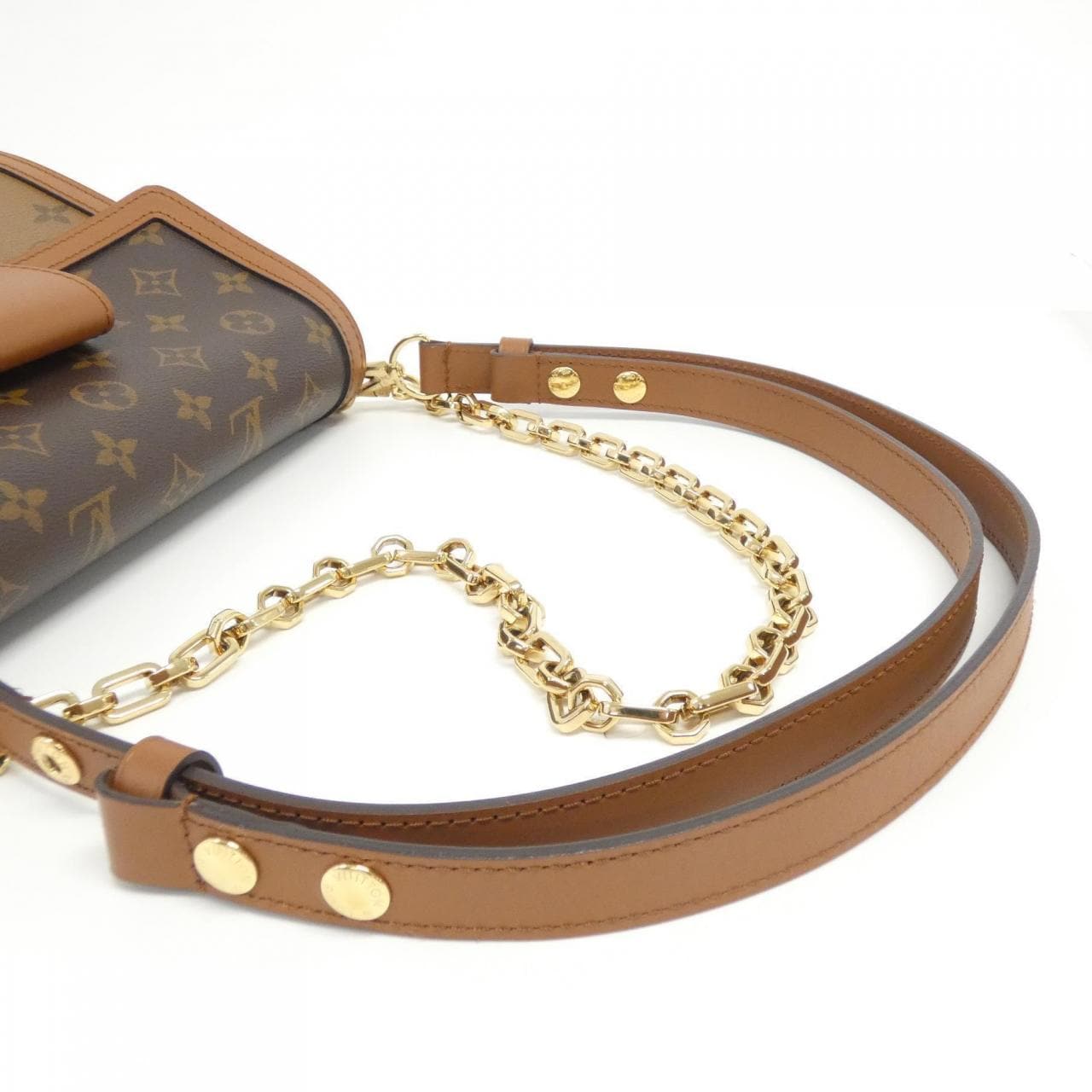 LOUIS VUITTON Monogram Reverse Dauphine MM M45958 单肩包