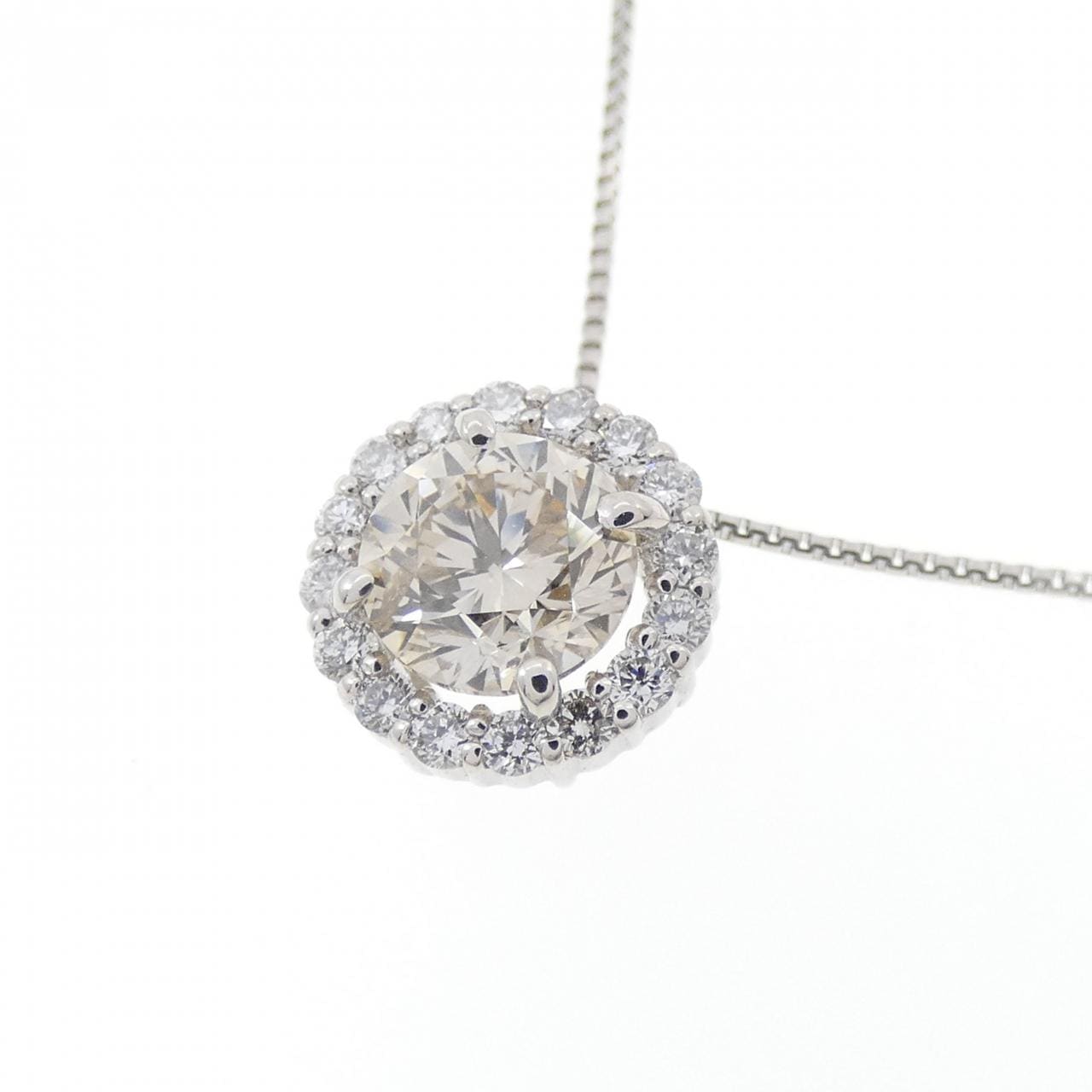 PT900/PT850 ダイヤモンド ネックレス 0.70CT