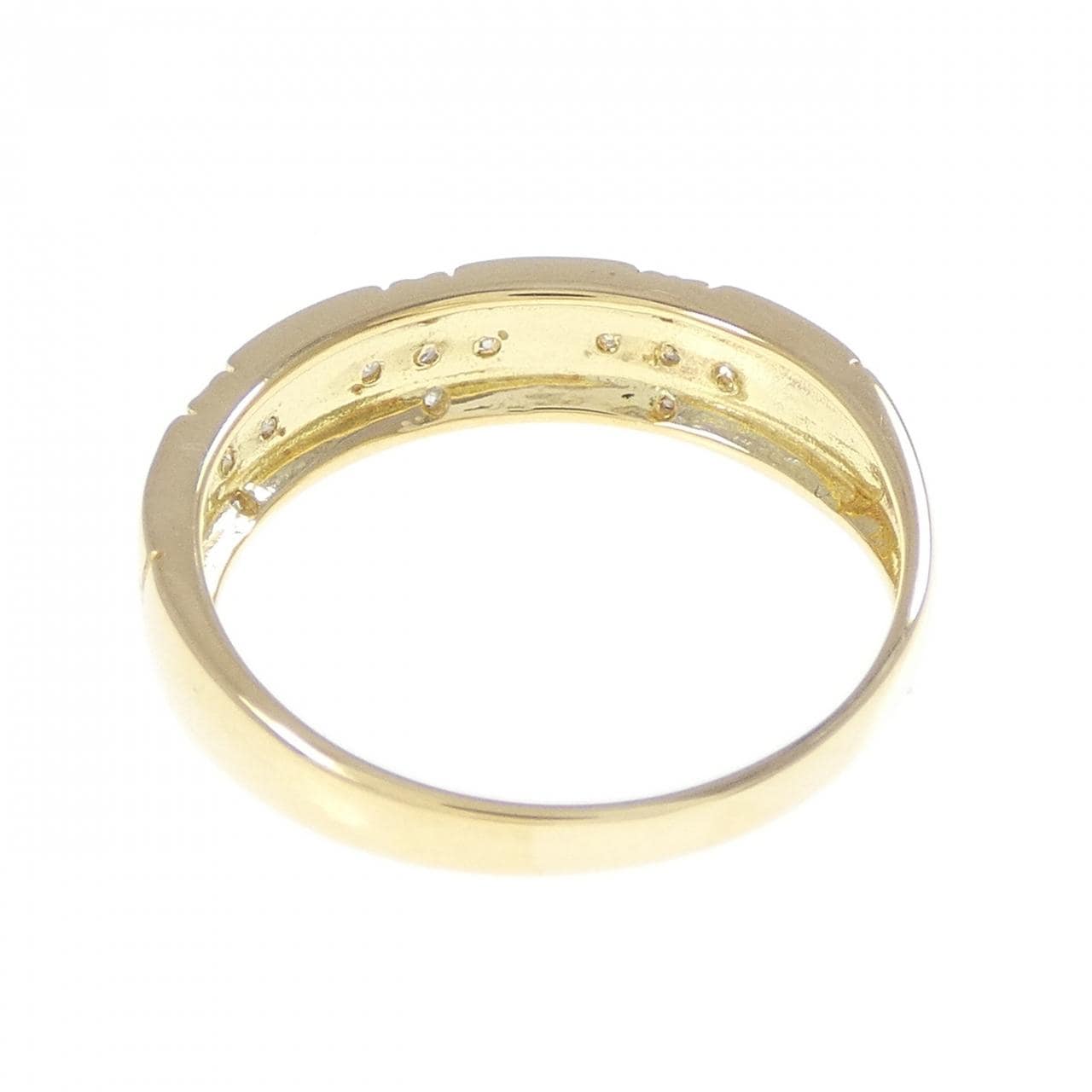 K18YG ダイヤモンド リング 0.10CT