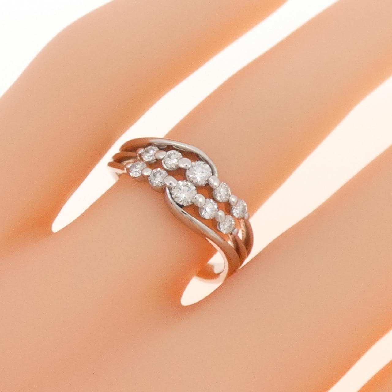 PT900 ダイヤモンド リング 0.42CT