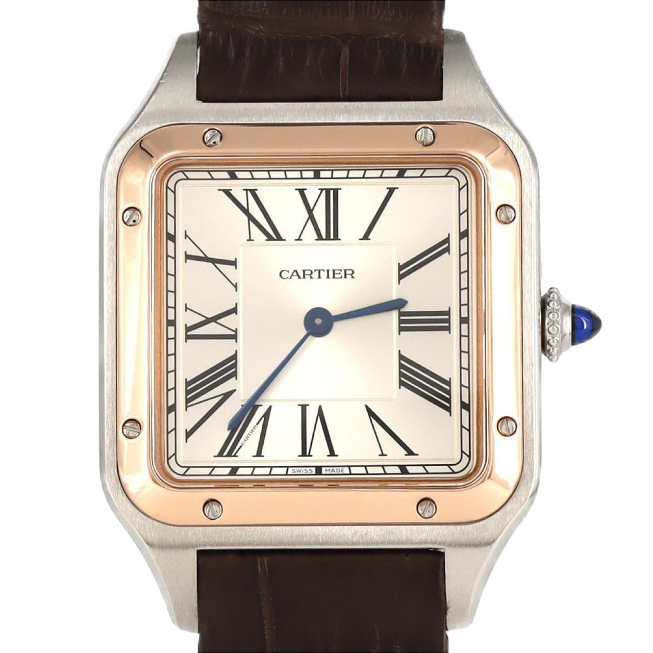 カルティエ サントスデュモンLM PGコンビ W2SA0011 SSxPG クォーツ
