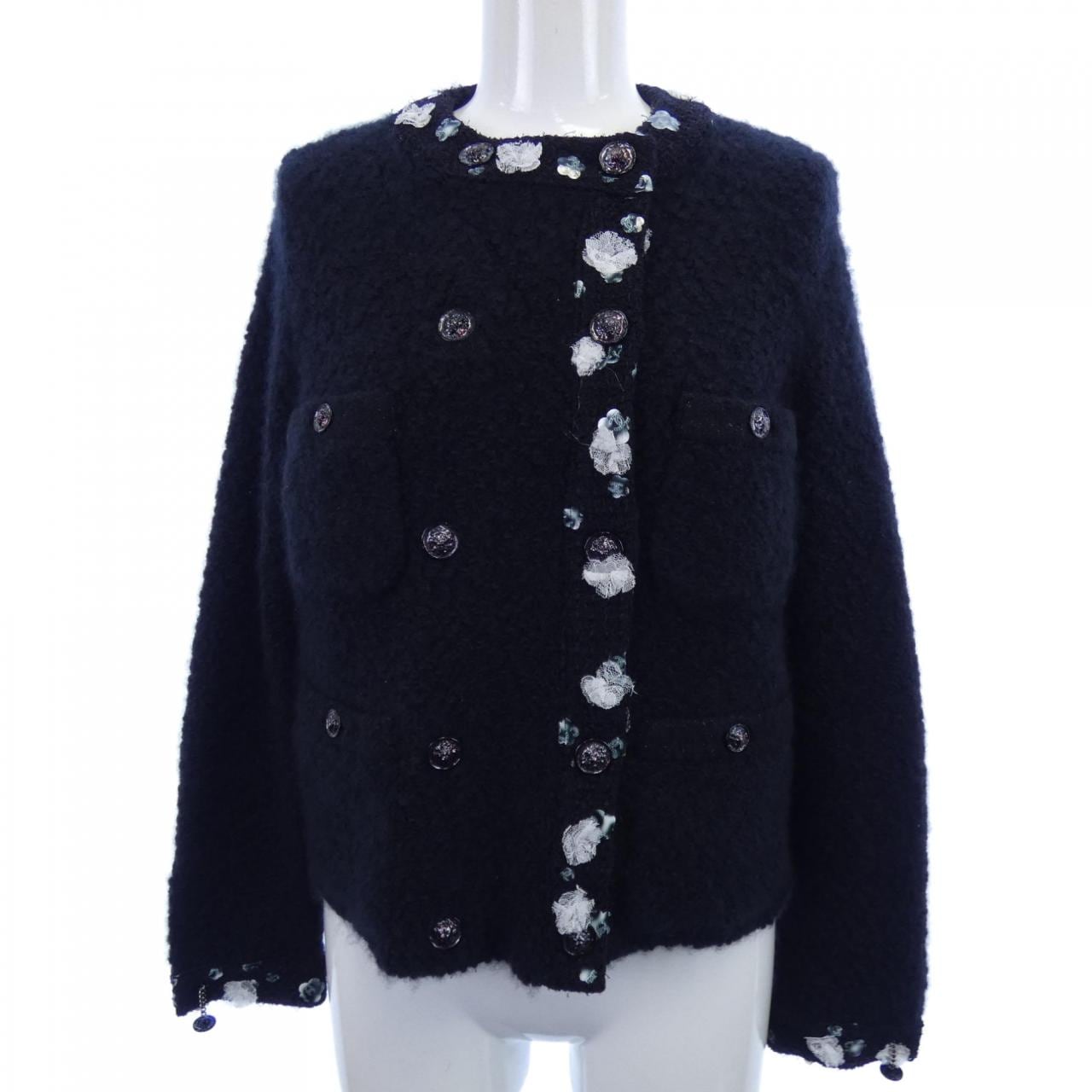 シャネル CHANEL P73488K10557 22B ノーカラージャケット