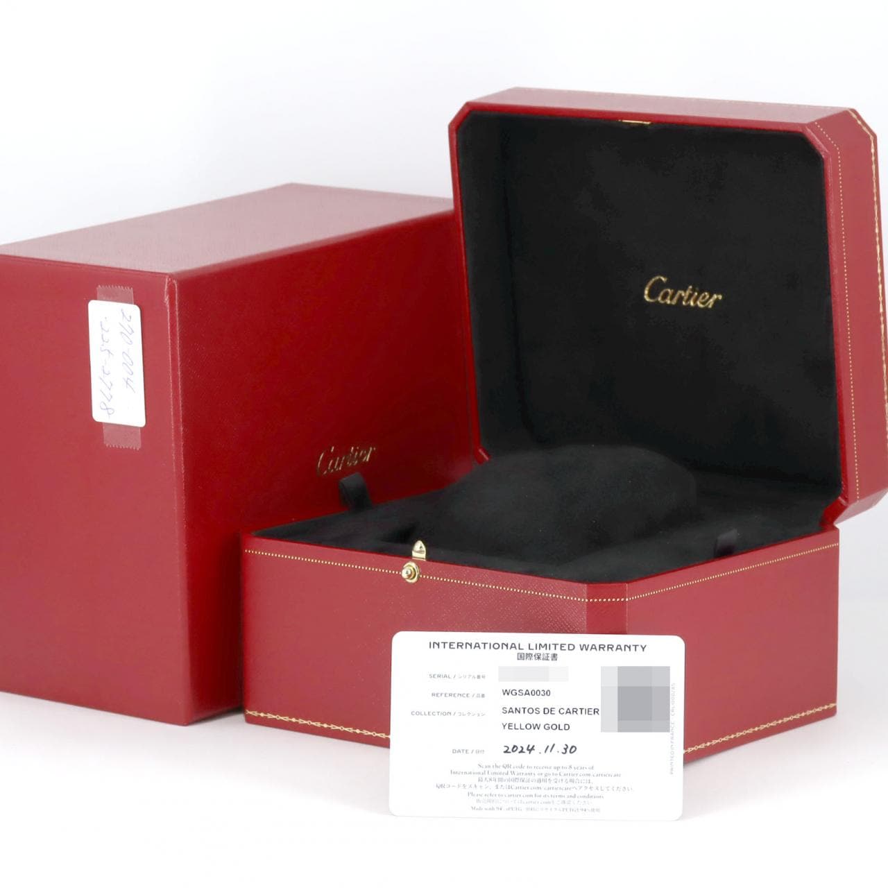 カルティエ サントス ドゥ カルティエMM YG WGSA0030 YG 自動巻