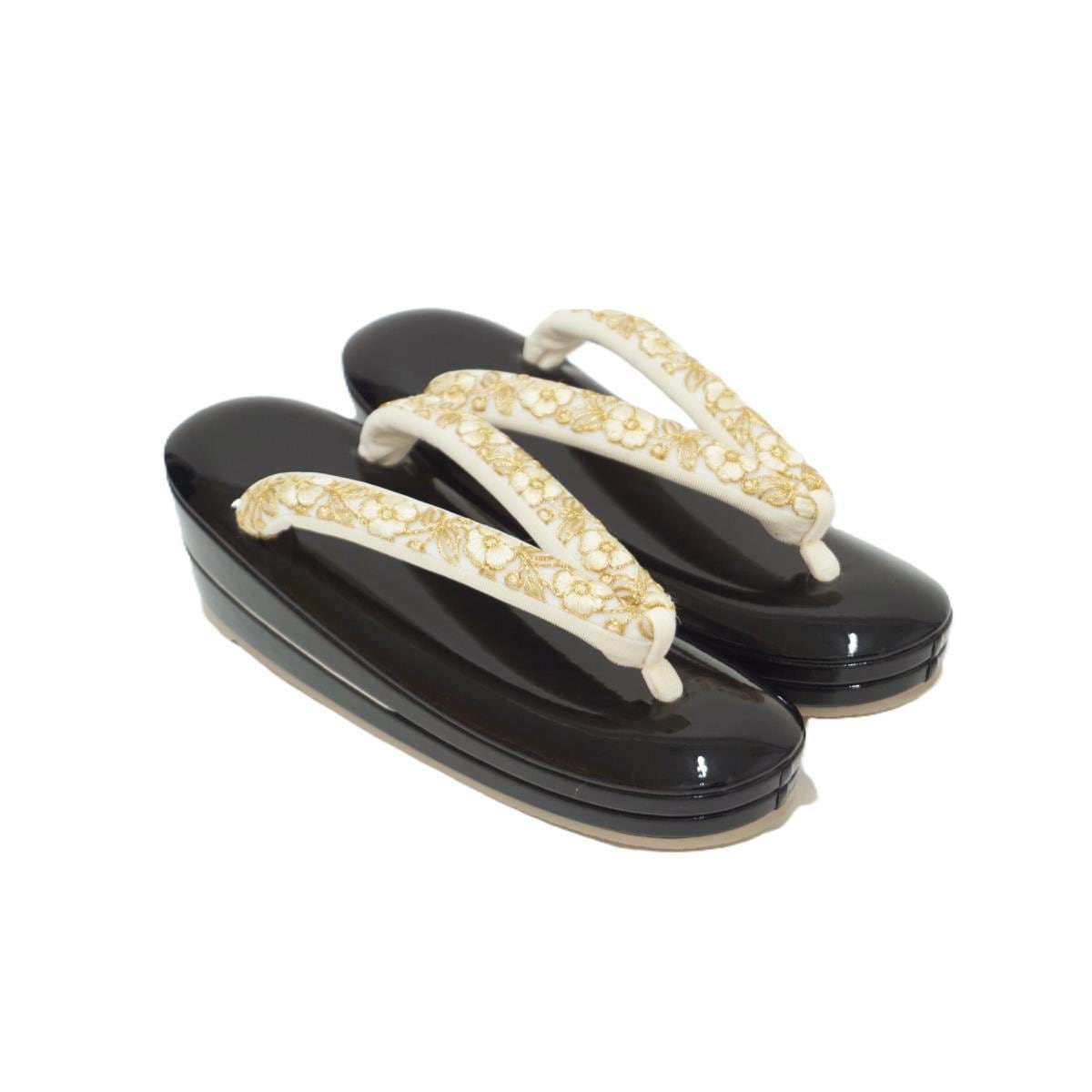 【新品】女草履　インドレース　Ｆサイズ