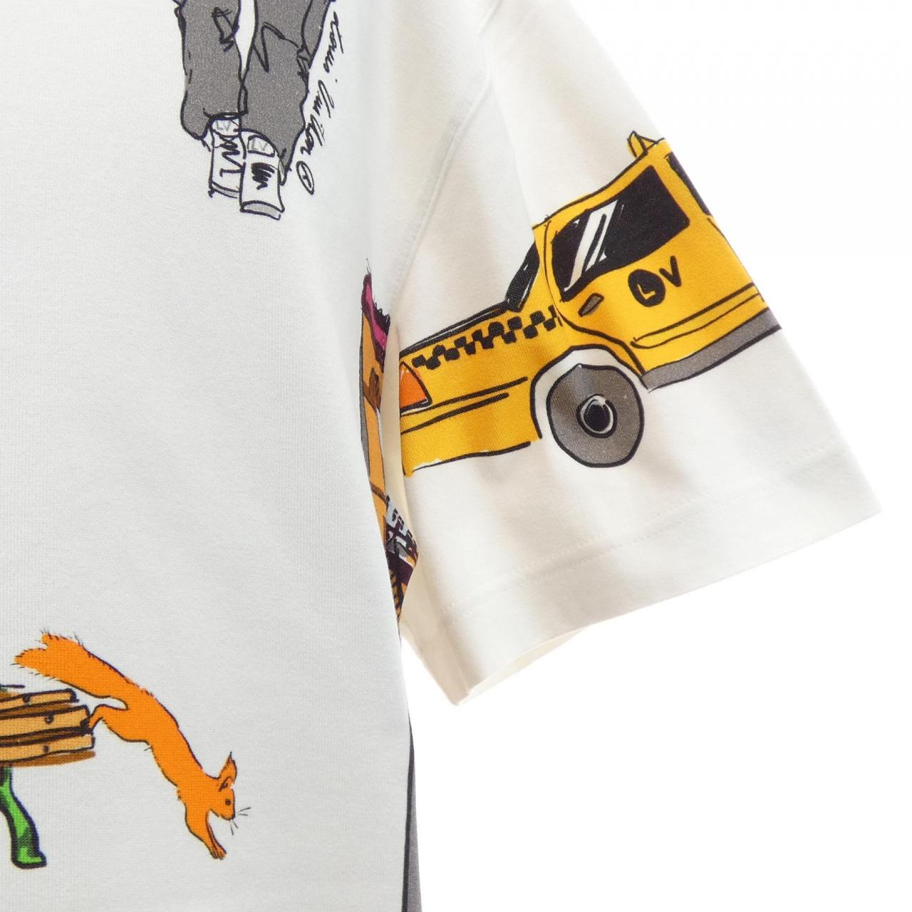 ルイヴィトン LOUIS VUITTON ニューウォーカーズプリント HHY91WNPG Tシャツ