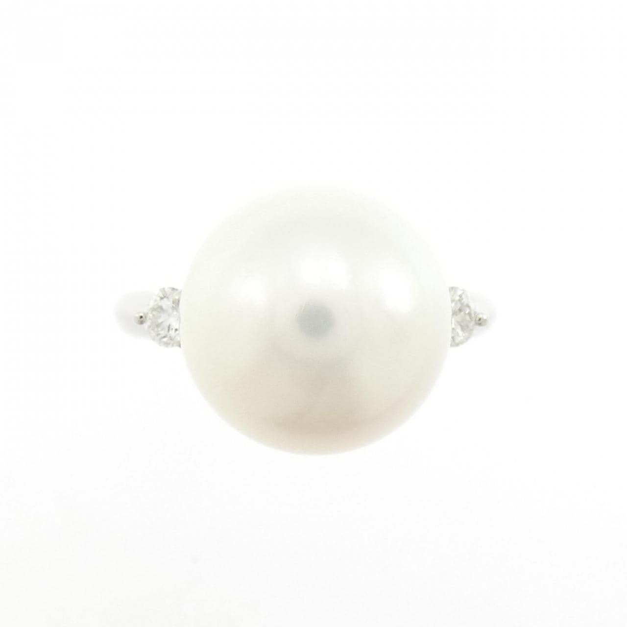 PT900 白蝶パール リング 11.9mm