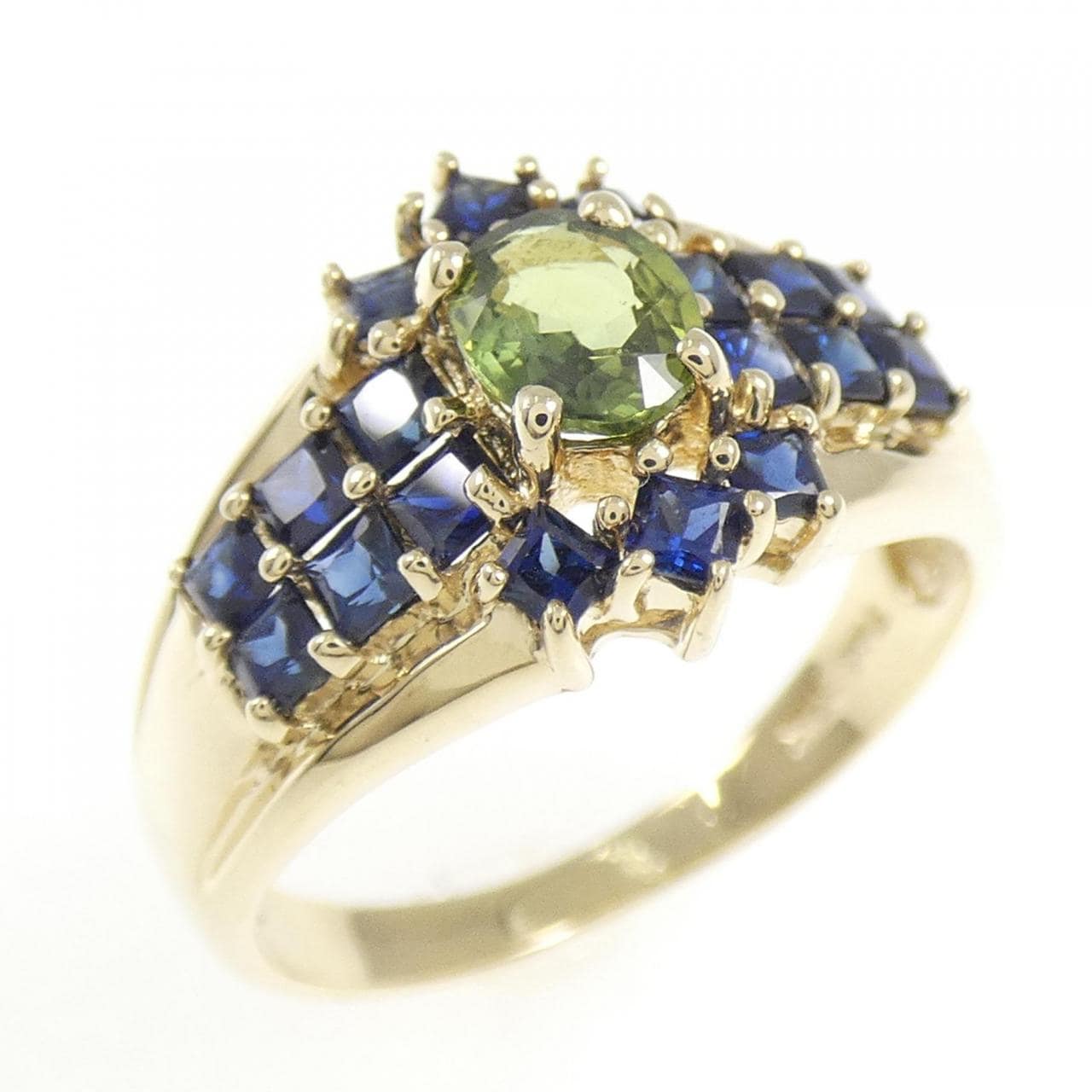 10KYG サファイヤ リング