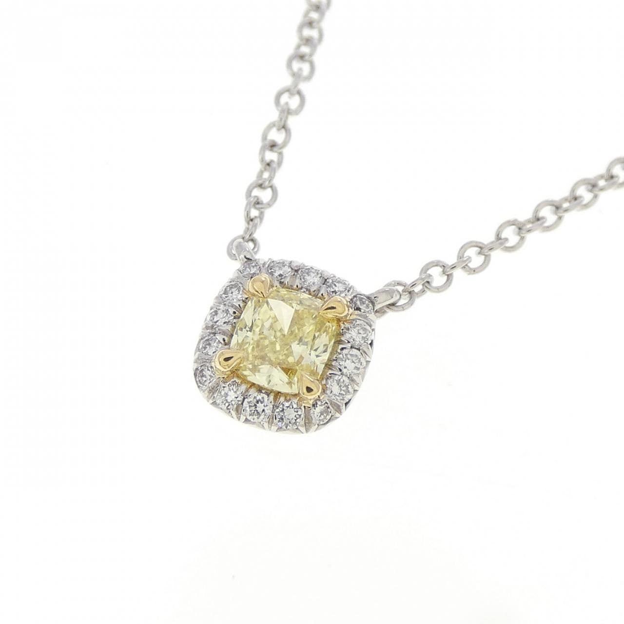 ティファニー ソレスト ネックレス 0.19CT FIY SI1