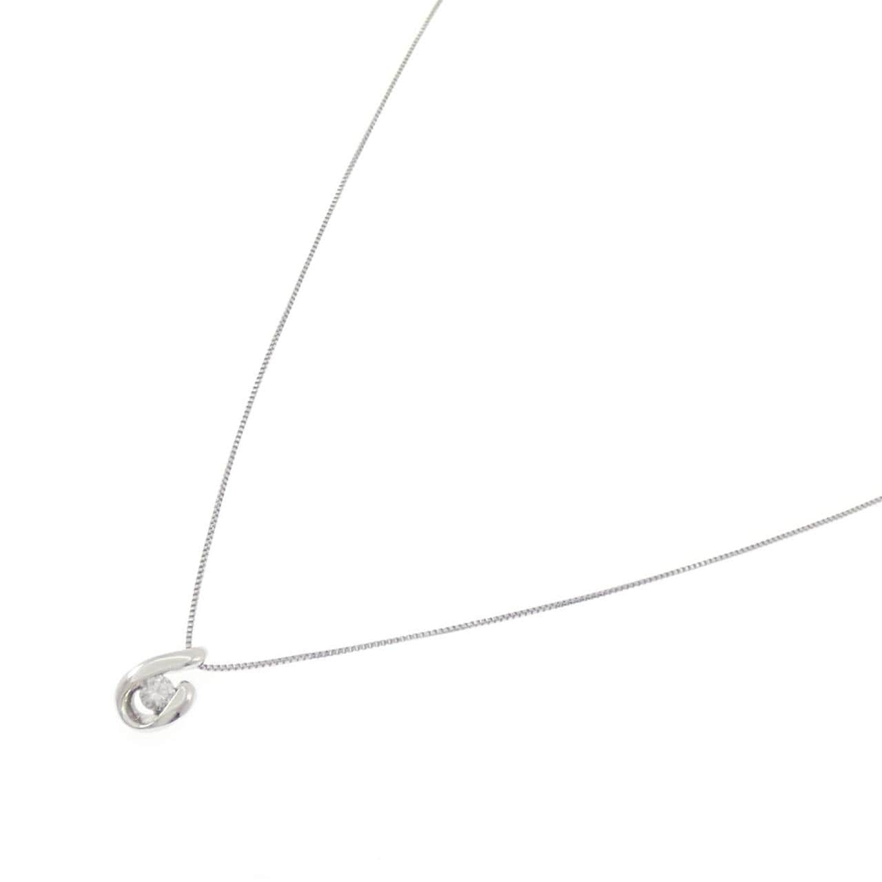 PT900/PT850 ダイヤモンド ネックレス 0.10CT