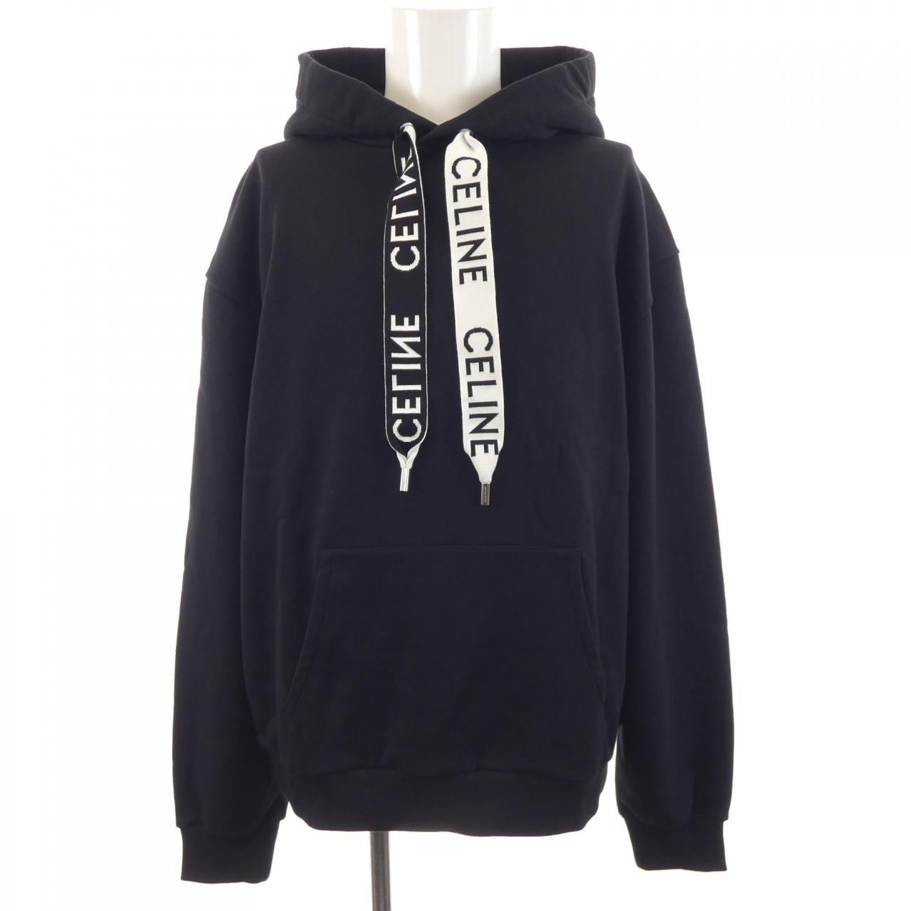 セリーヌ CELINE CELINE ルーズ フーディー / コットンフリース 2Y468670Q パーカー