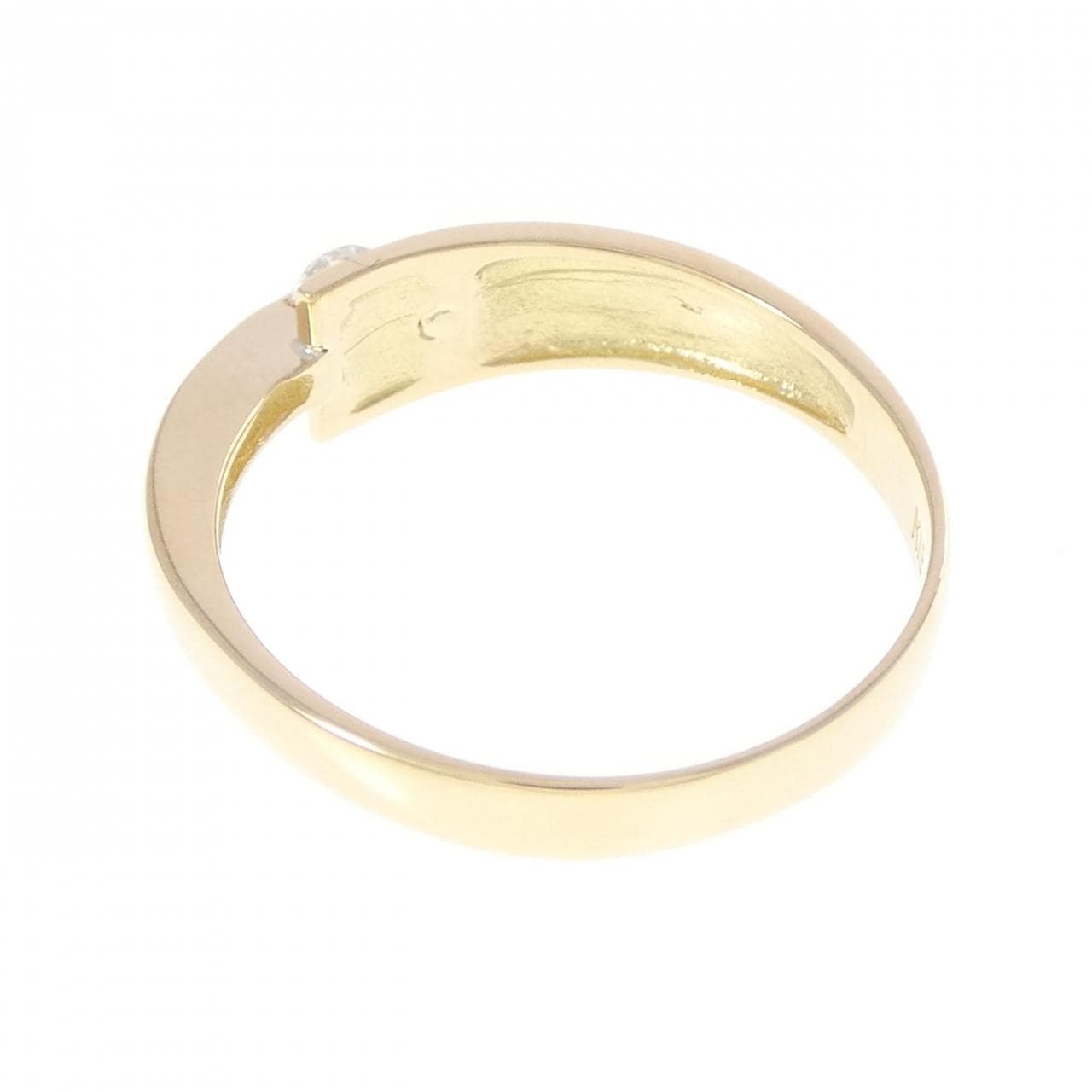 K18YG ダイヤモンド リング 0.13CT