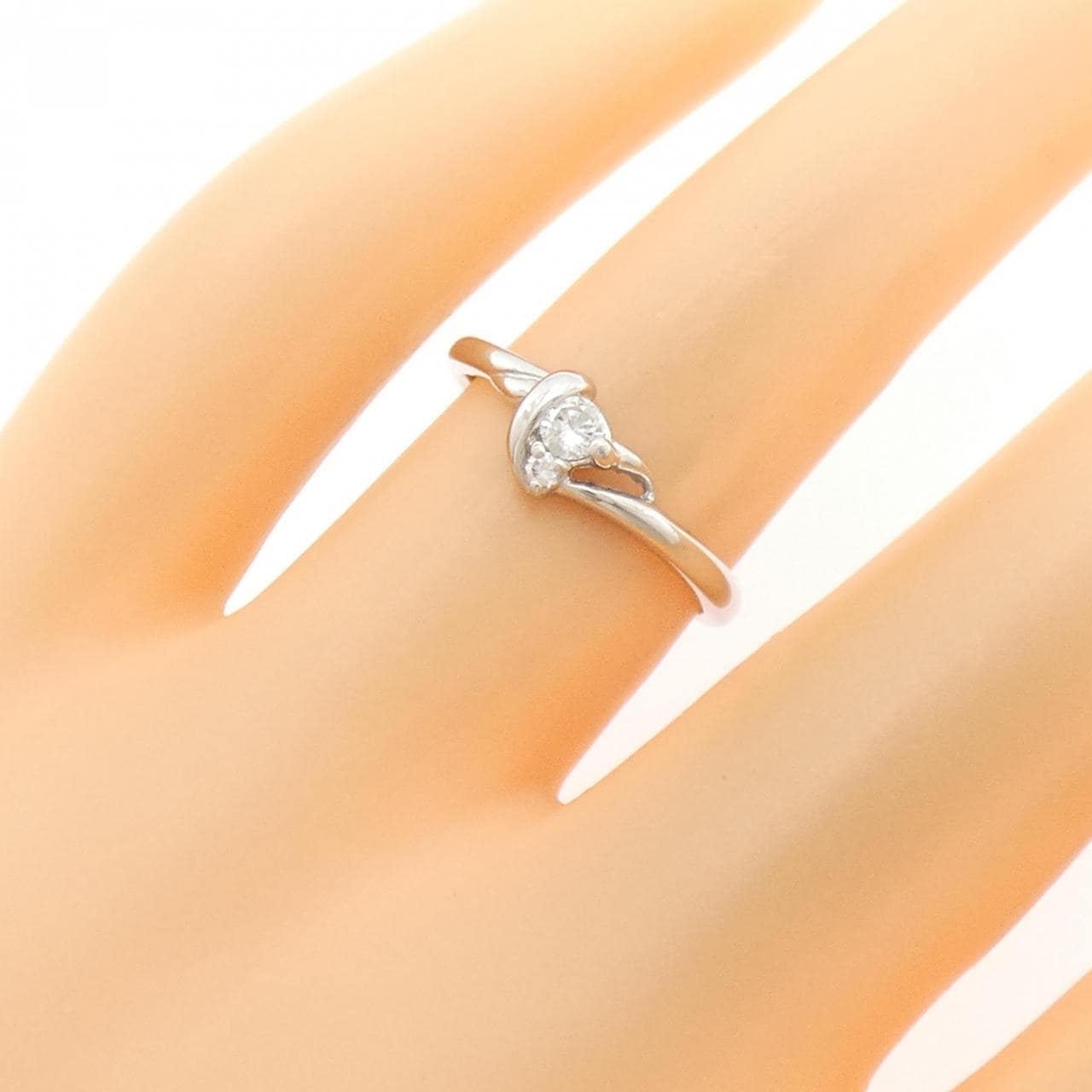 PT900 ダイヤモンド リング 0.1CT