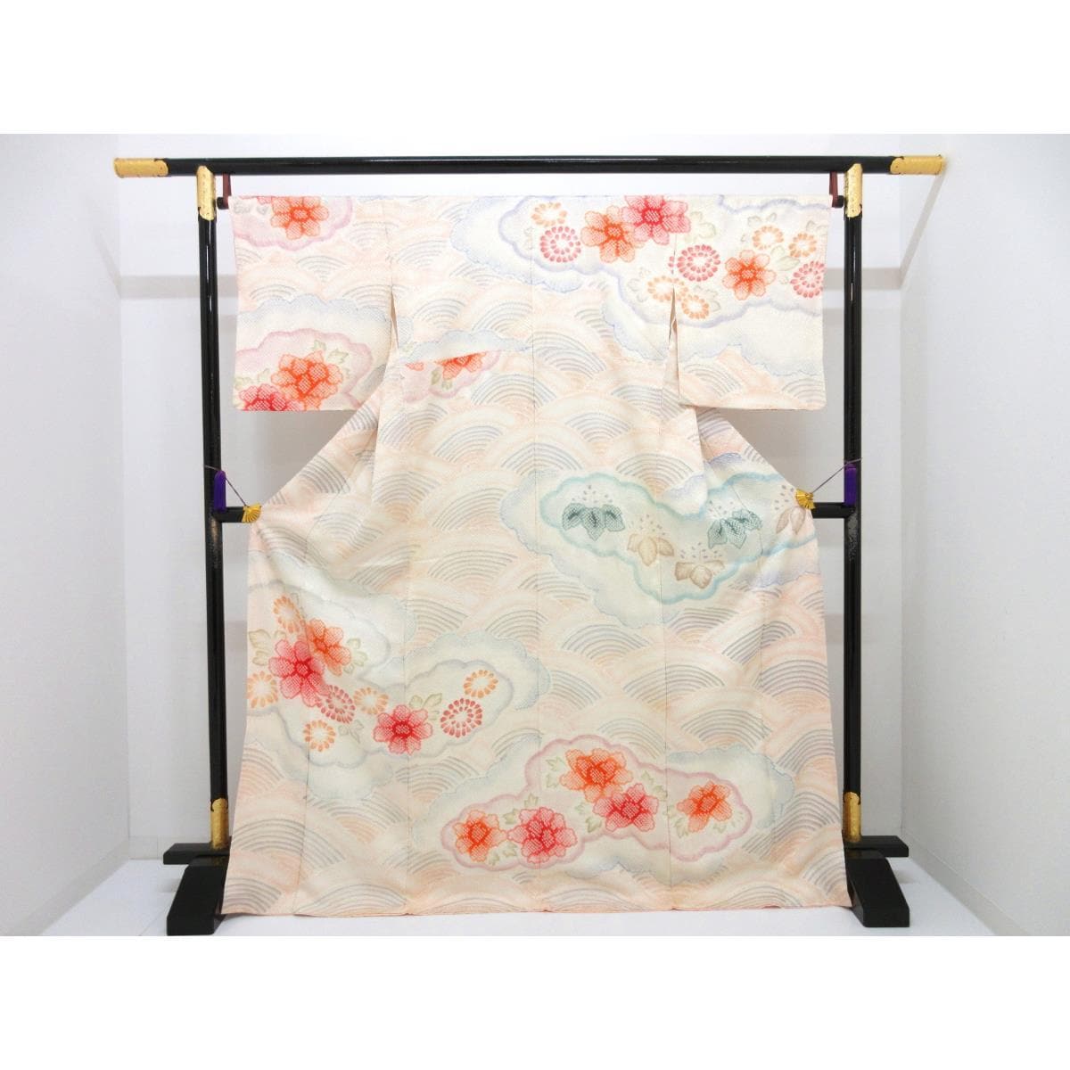 訪問着　総絞り