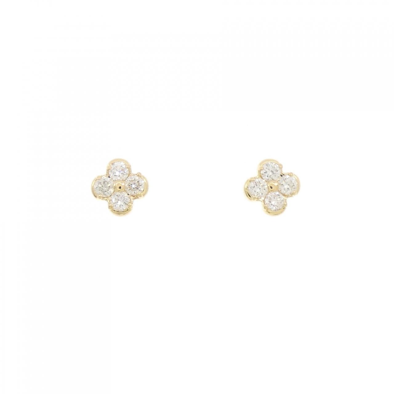 K18YG ダイヤモンド ピアス 0.20CT
