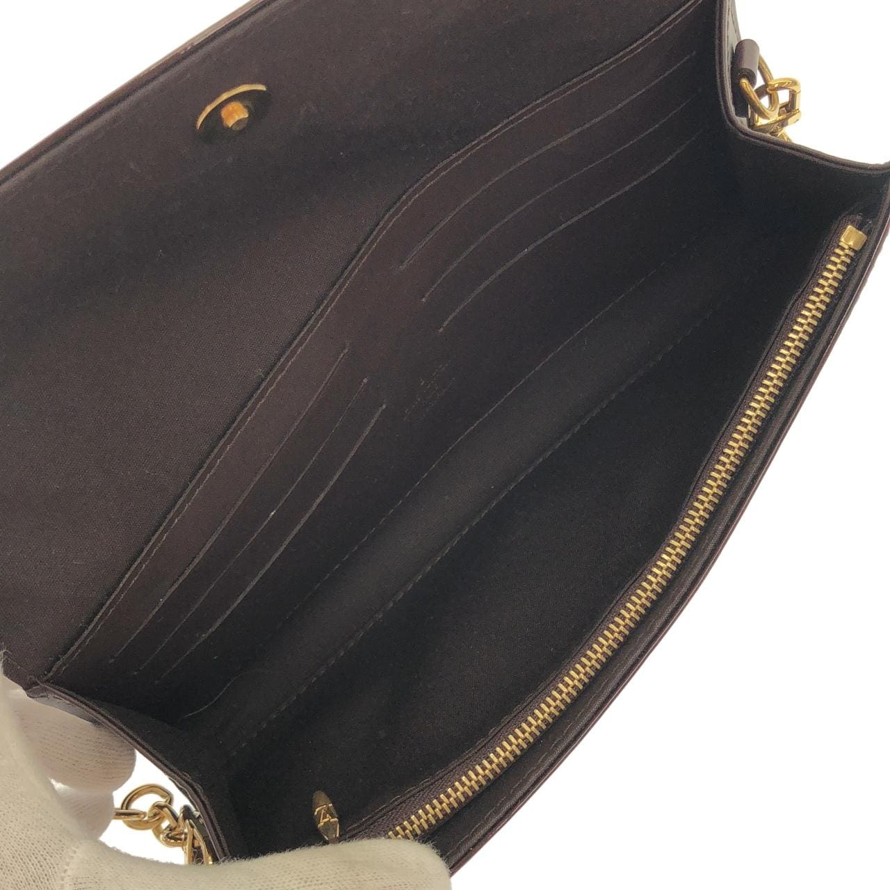 ルイヴィトン ヴェルニ サンセット ブルーバード M93542 ショルダーバッグ