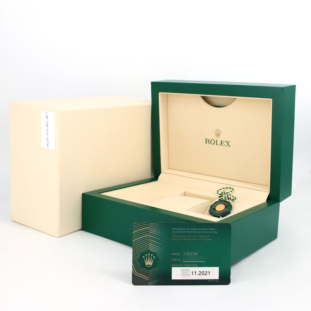 ROLEX Datejust 126234 SSxWG Automatic random number