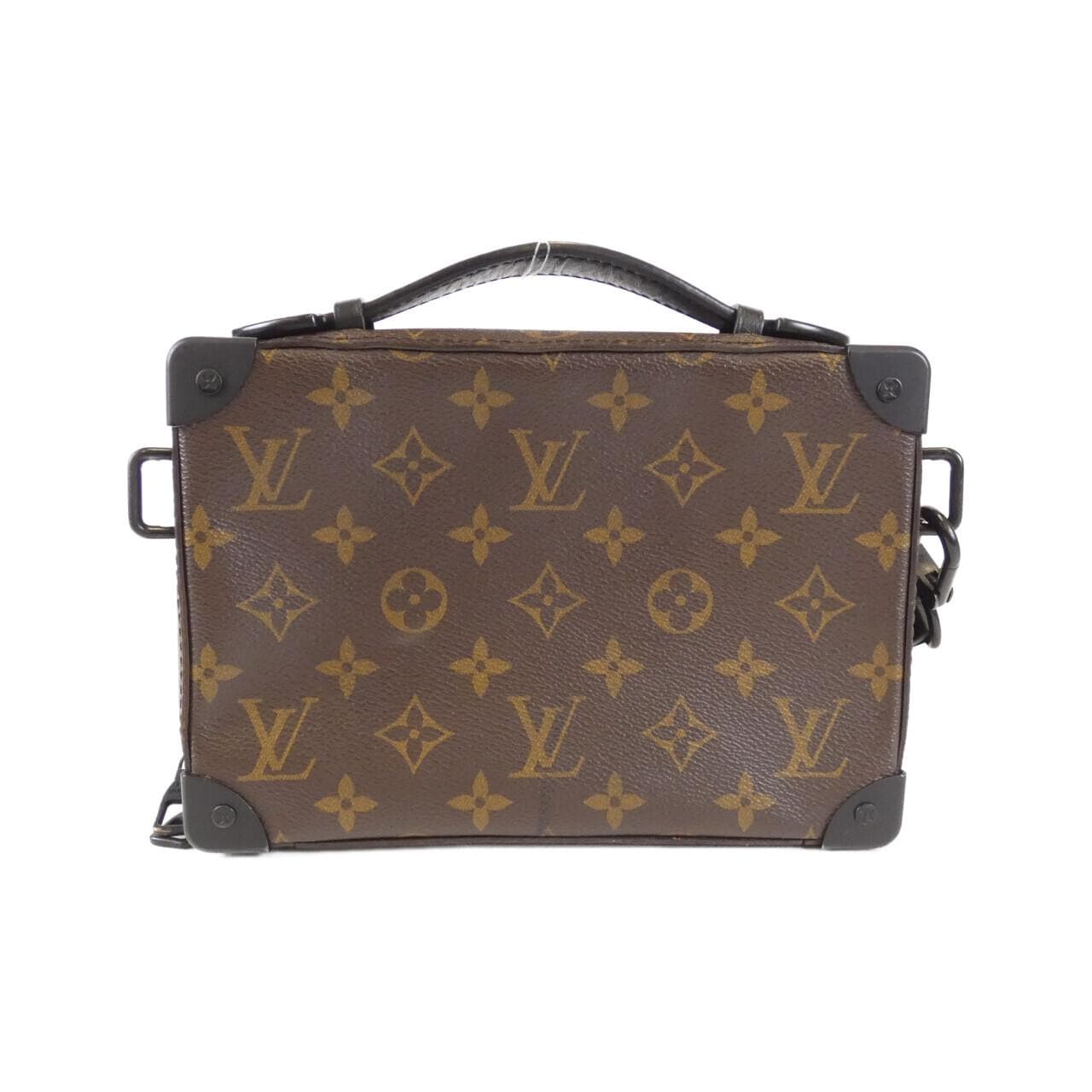LOUIS VUITTON Monogram Macassar Handle Soft Trunk M45935 单肩包