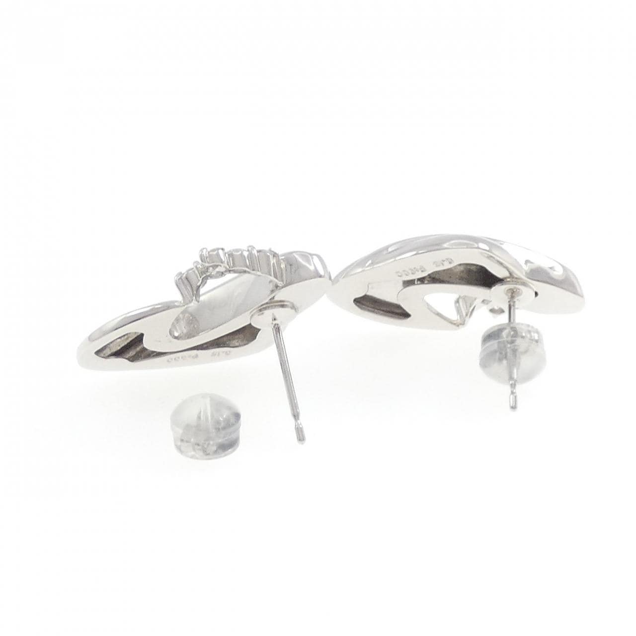 PT900 ダイヤモンド ピアス 0.30CT