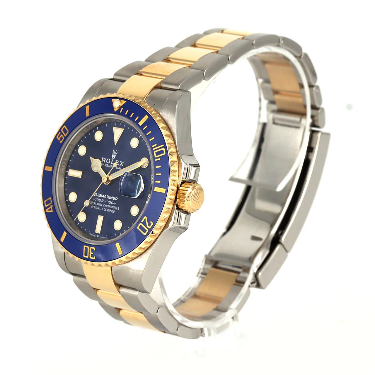 ロレックス サブマリーナーデイト 126613LB SSxYG 自動巻 ランダム番