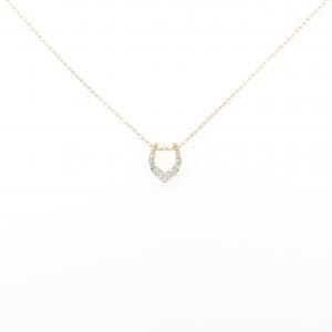 K18YG ダイヤモンド ネックレス 0.28CT