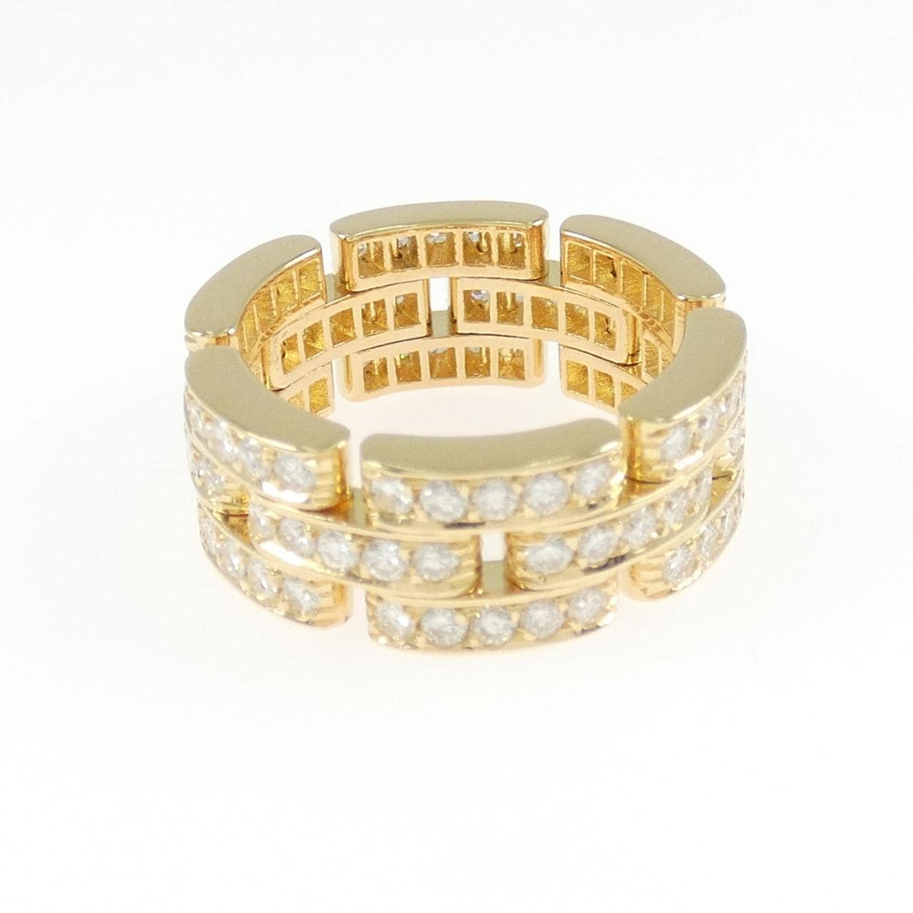 カルティエ マイヨンパンテール フルダイヤ リング