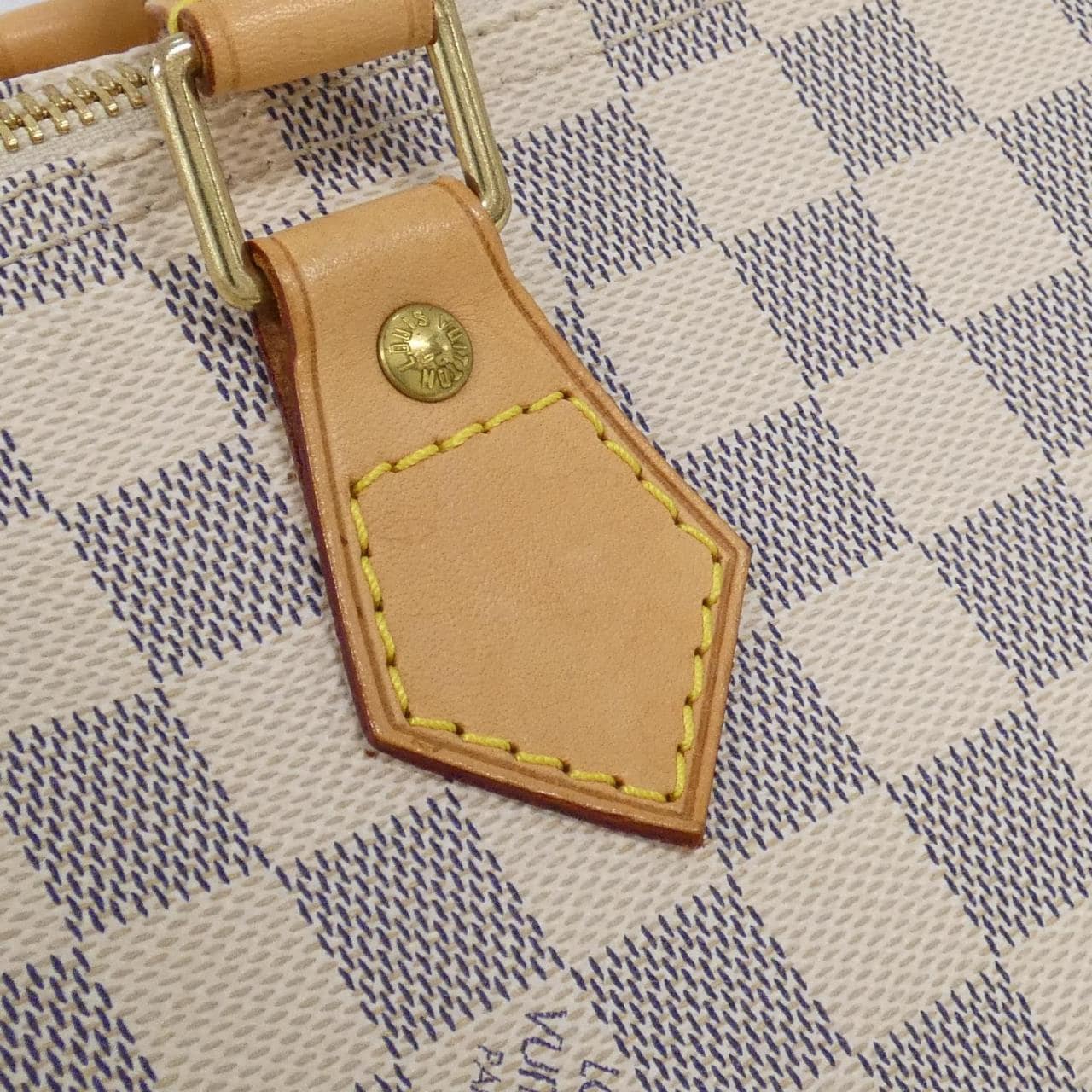 LOUIS VUITTON Damier Azure Speedy 30cm N41533 Boston Bag