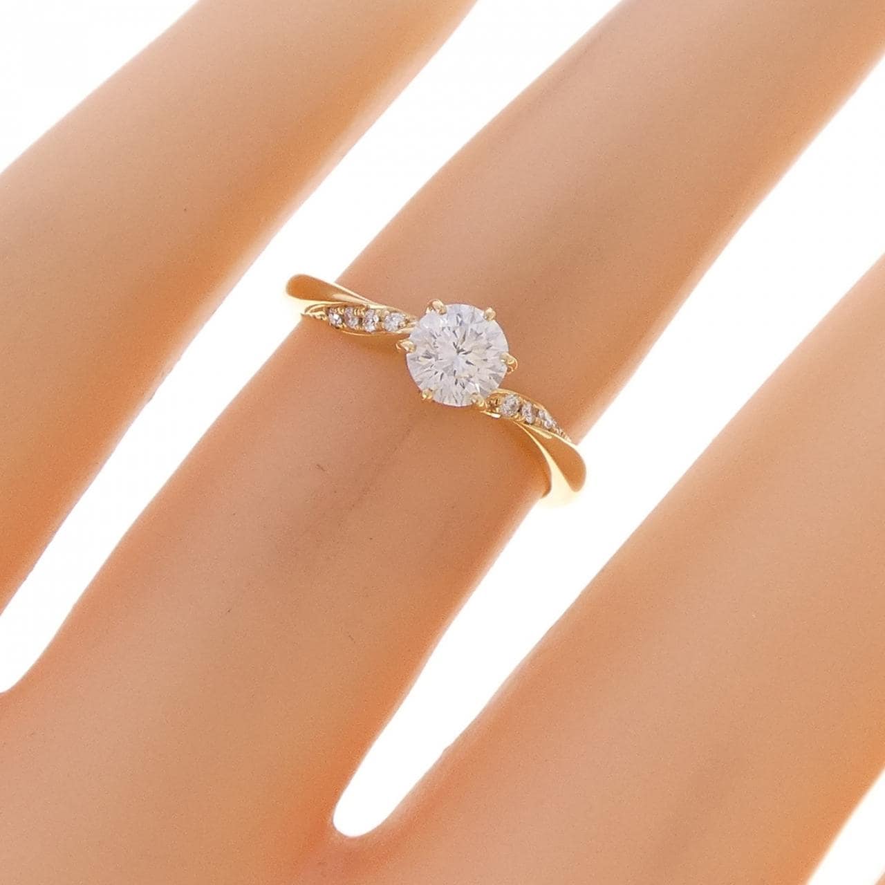 ギンザ タナカ ダイヤモンド リング 0.322CT