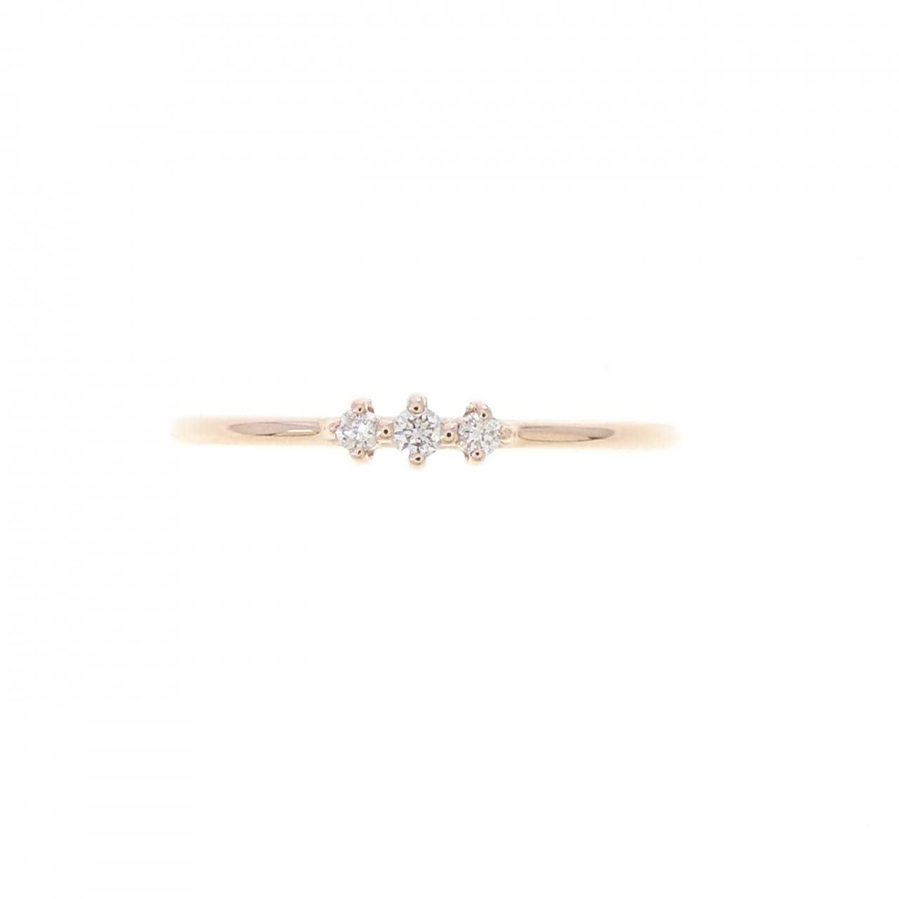 エテ ダイヤモンド ピンキーリング 0.02CT