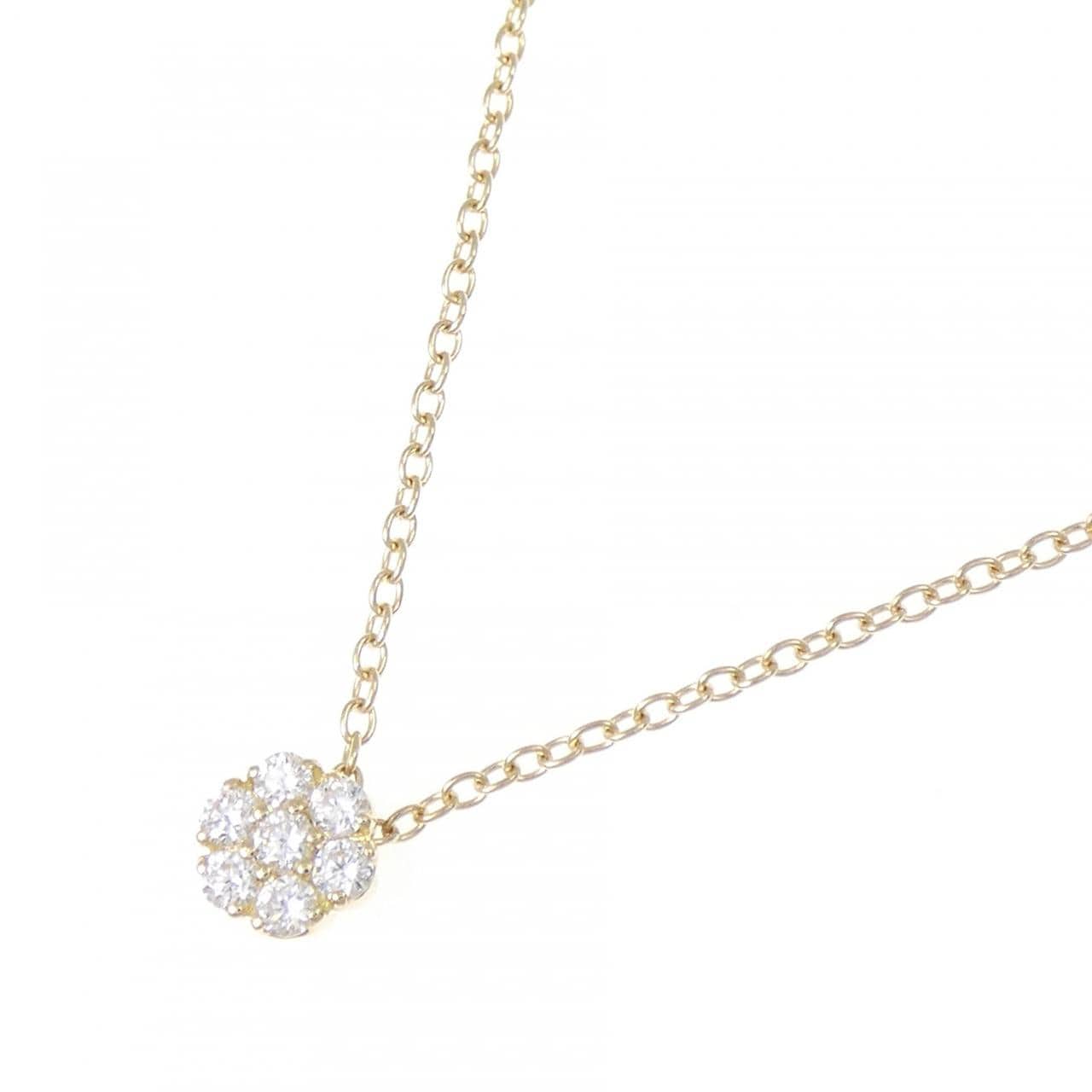 ポンテヴェキオ フラワー ネックレス 0.14CT