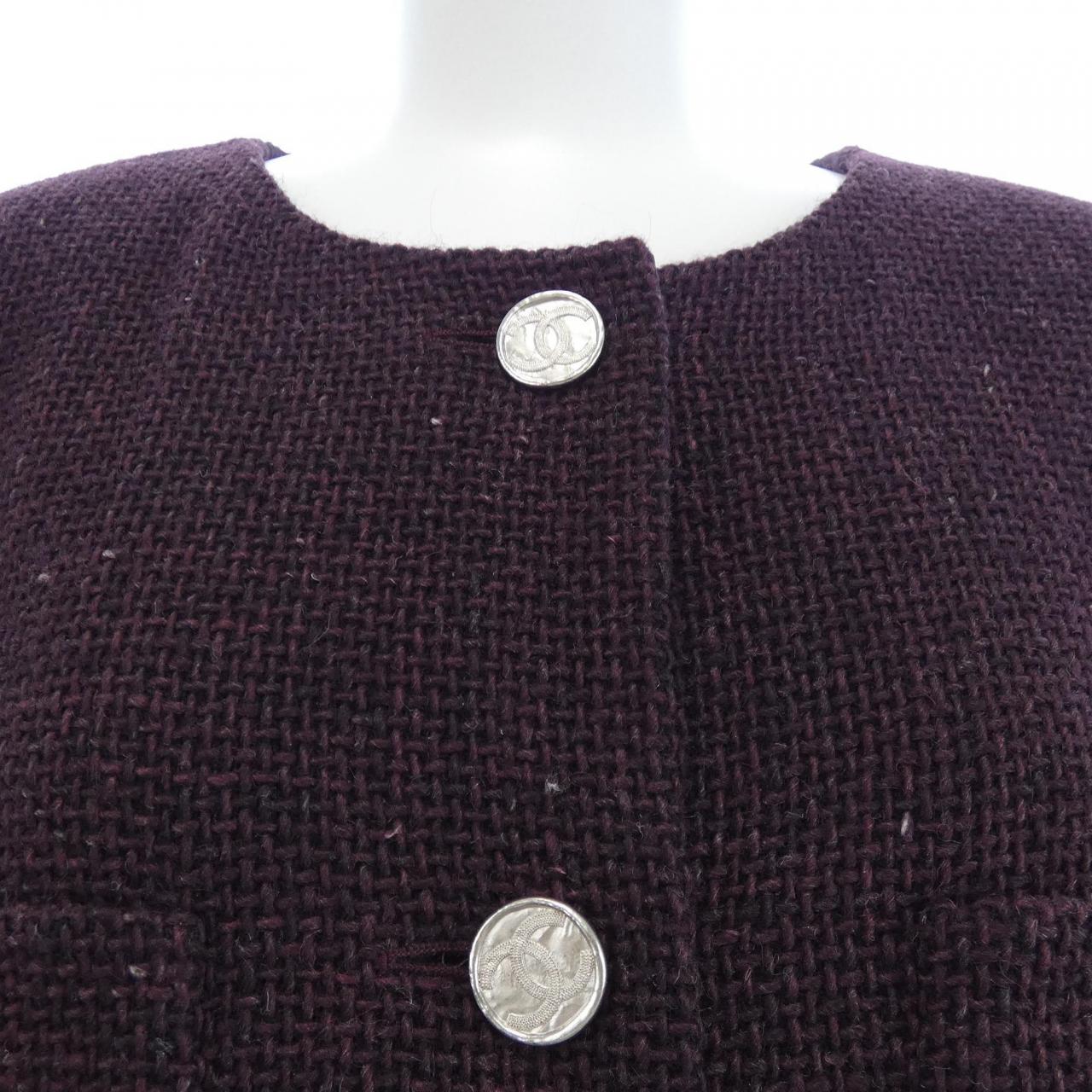 シャネル CHANEL LOOK1 P71176V37139 21B ノーカラージャケット