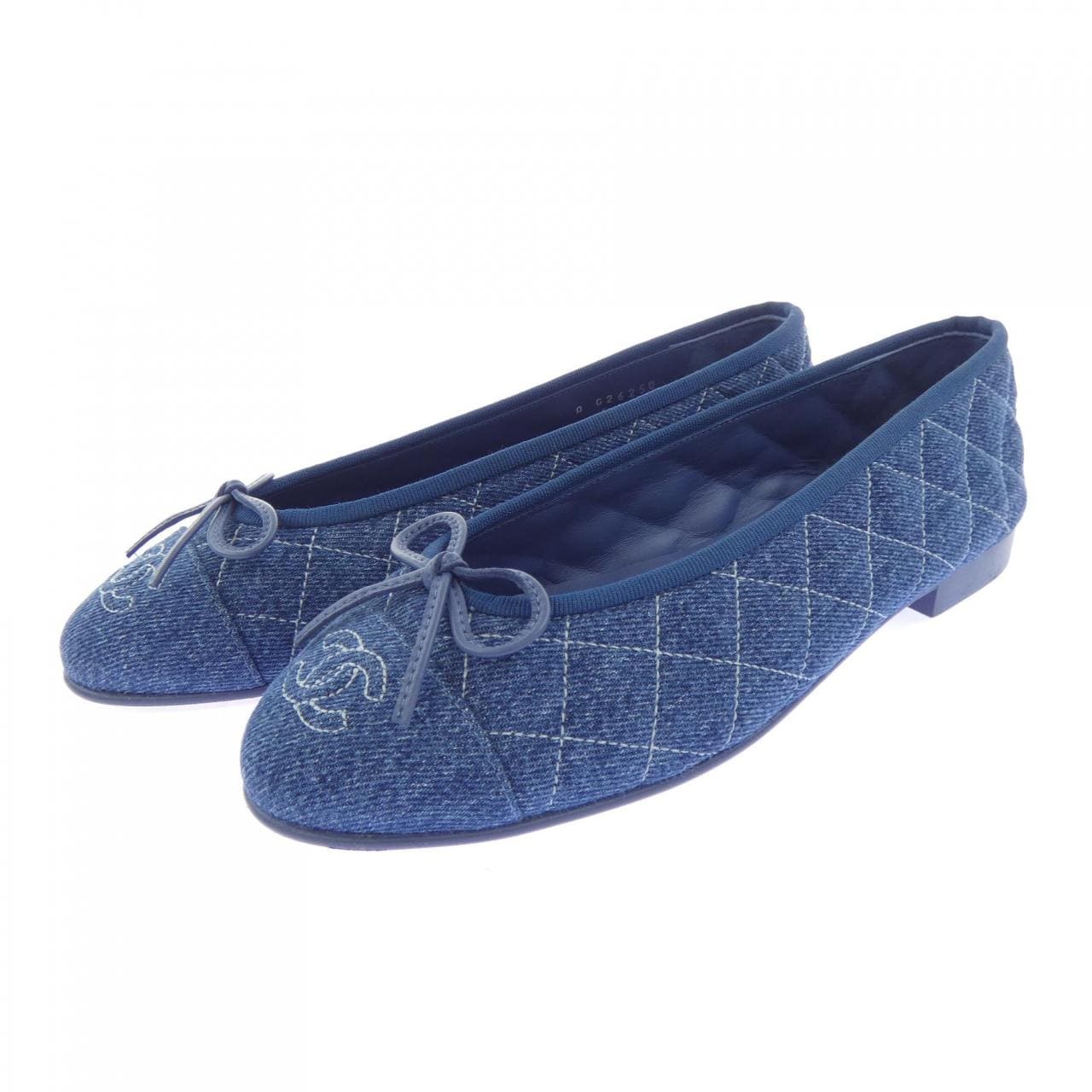 シャネル CHANEL バレリーナ G26250B23521 フラットシューズ