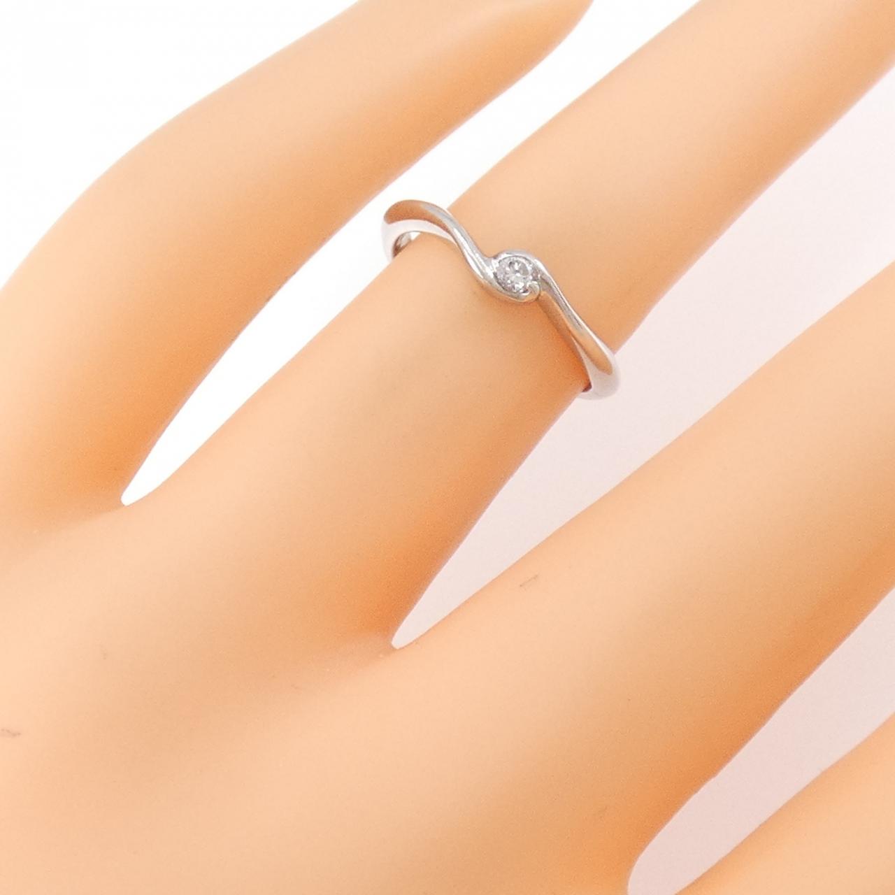 PT ダイヤモンド リング 0.046CT