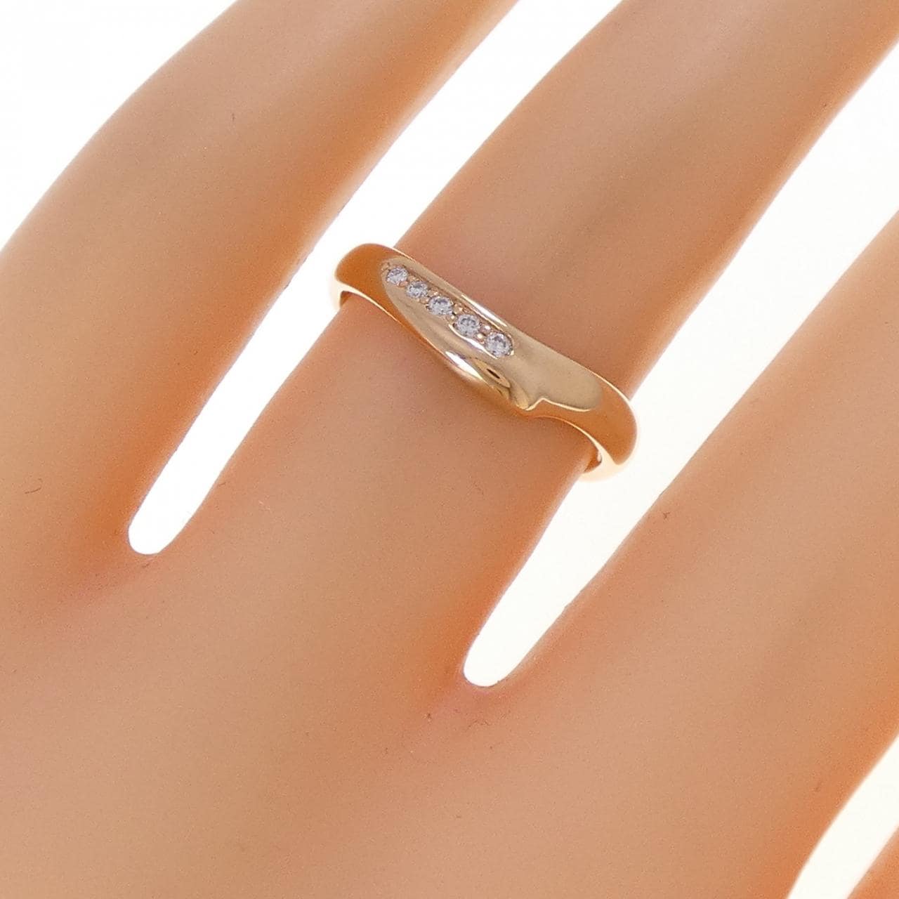 ティファニー オープンハート リング