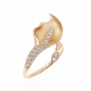 750PG ダイヤモンド リング 0.44CT