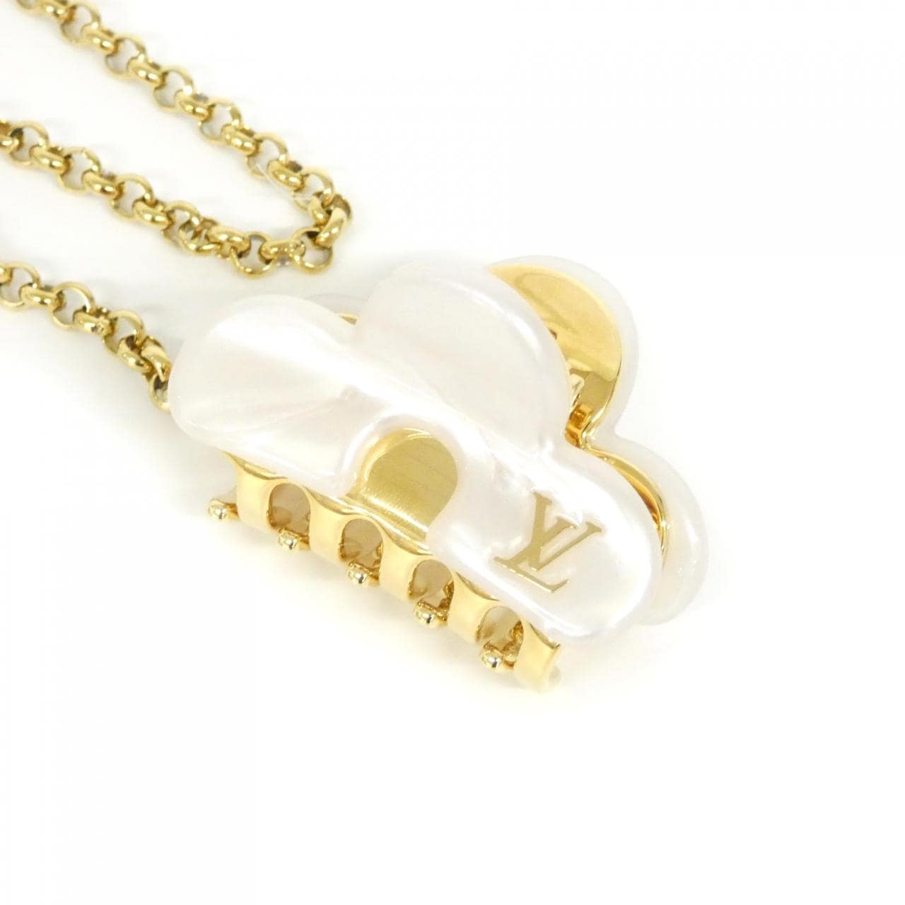 ルイヴィトン バッグチャーム LVヘアクリップ M02868 バッグチャーム