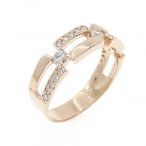 K18PG ダイヤモンド リング 0.30CT
