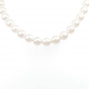 [BRAND NEW] Silver Clasp Akoya Pearl Necklace 7-7.5mm