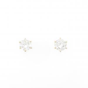 Earrings With Diamond Grading Report