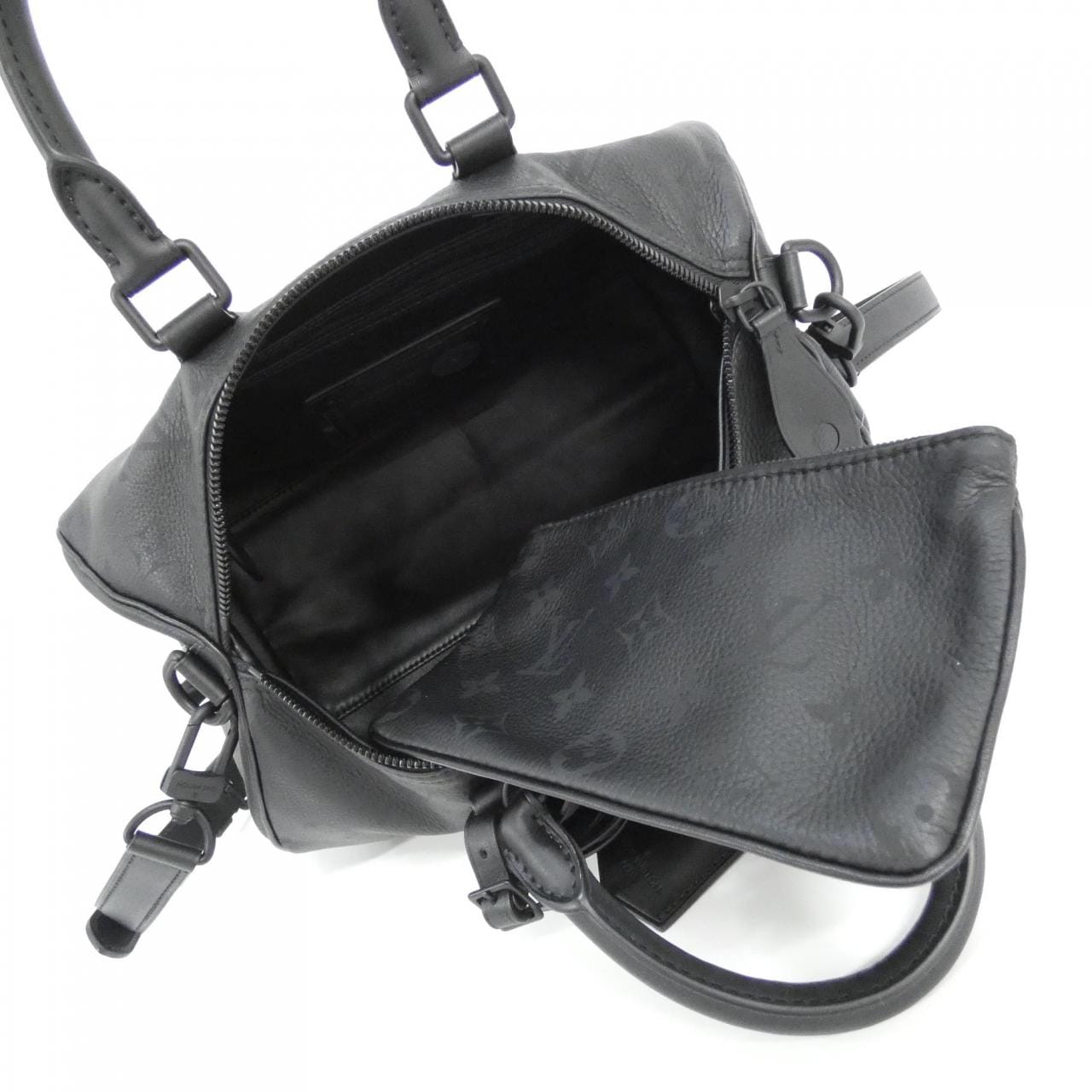 ルイヴィトン モノグラム レザー スピーディ P9 バンドリエール 30cm M13904 ボストンバッグ