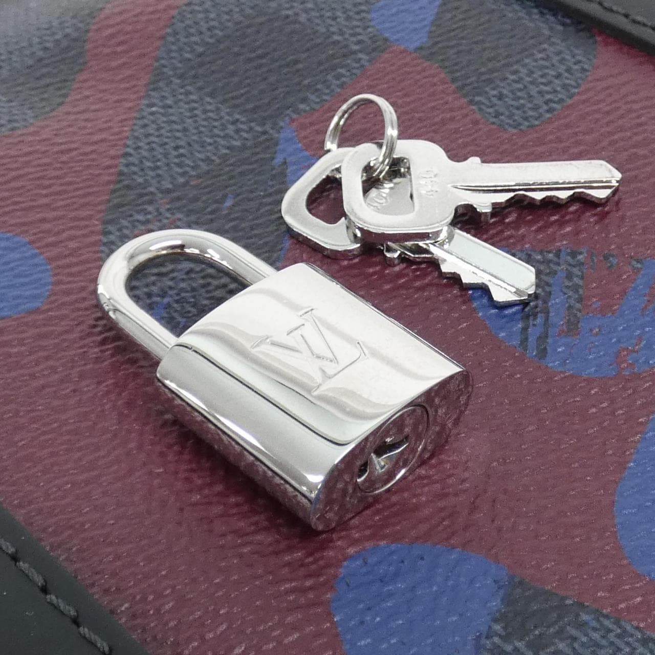 ルイヴィトン ダミエ コバルト カモフラージュ キーポル バンドリエール 45cm N41513 ボストンバッグ