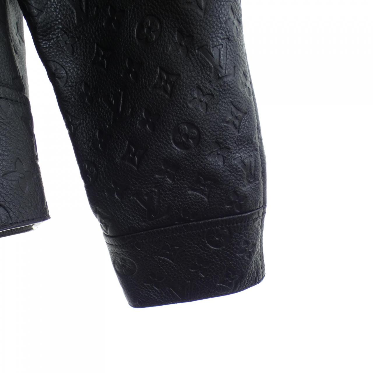 ルイヴィトン LOUIS VUITTON モノグラムエンボスユティリティジャケット HIL46EQXS レザージャケット