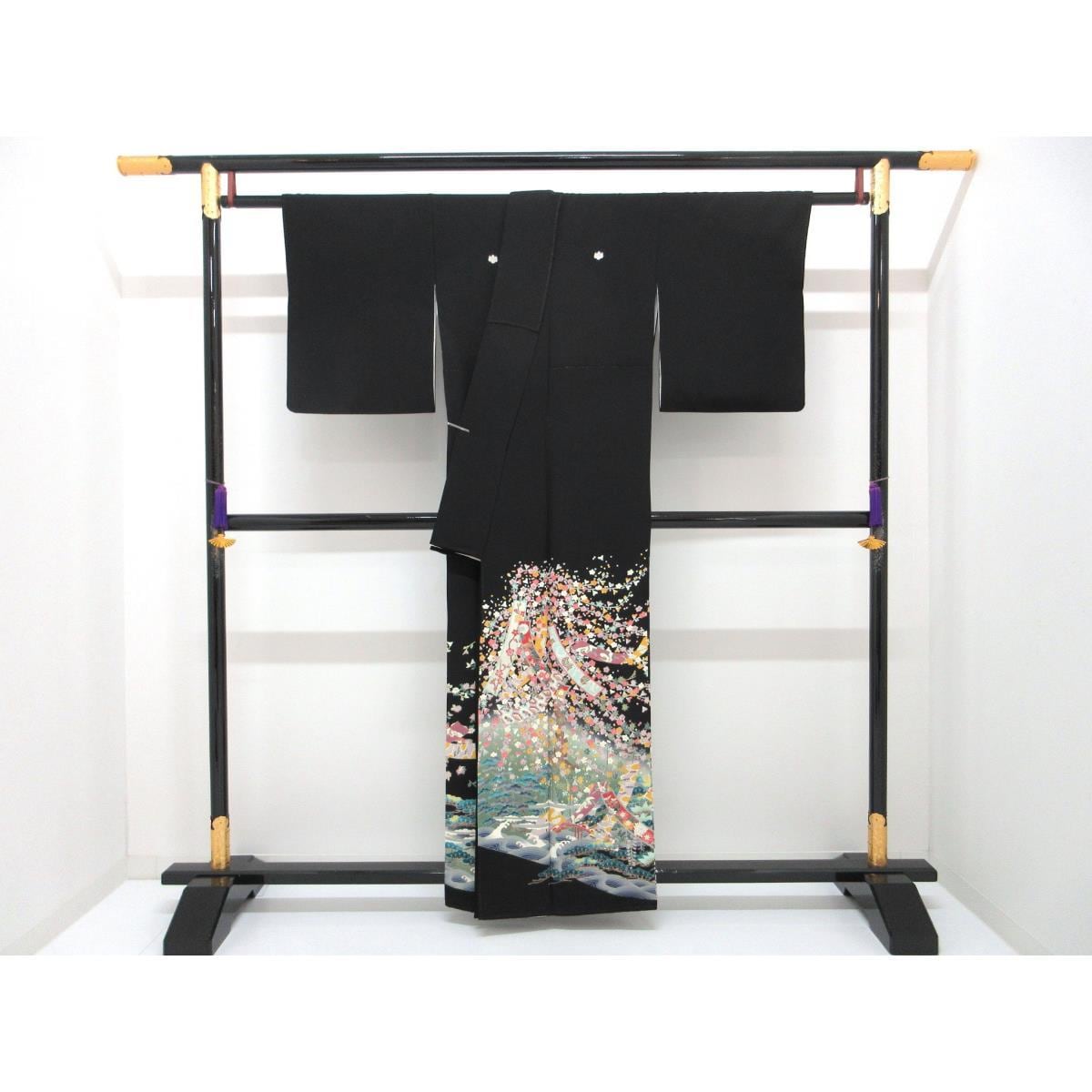 留袖　宮野勇造　五三の桐　Ｓサイズ【本加賀友禅】