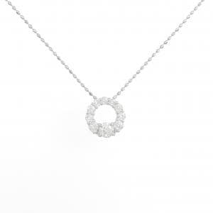 K18WG ダイヤモンド ネックレス 0.134CT