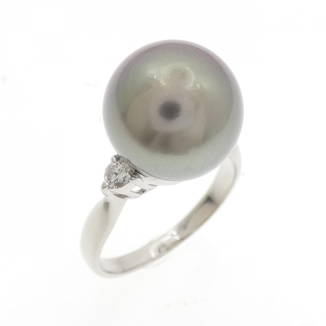 PT900 黒蝶パール リング 11.8mm