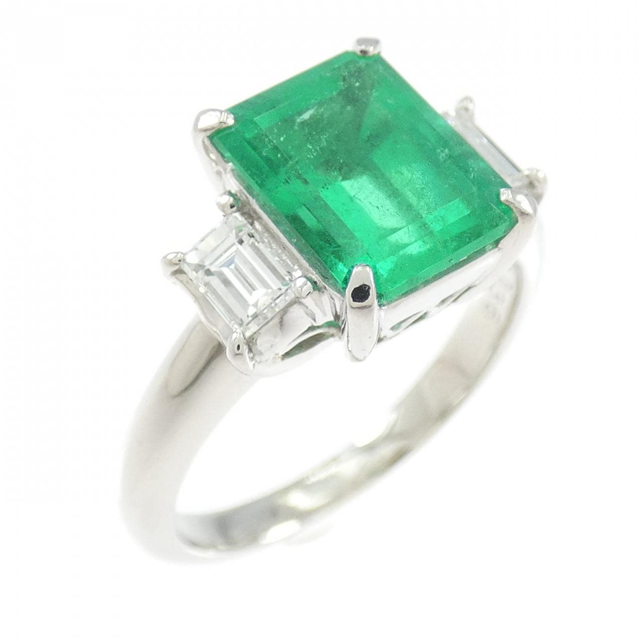 PT900 エメラルド リング 2.30CT