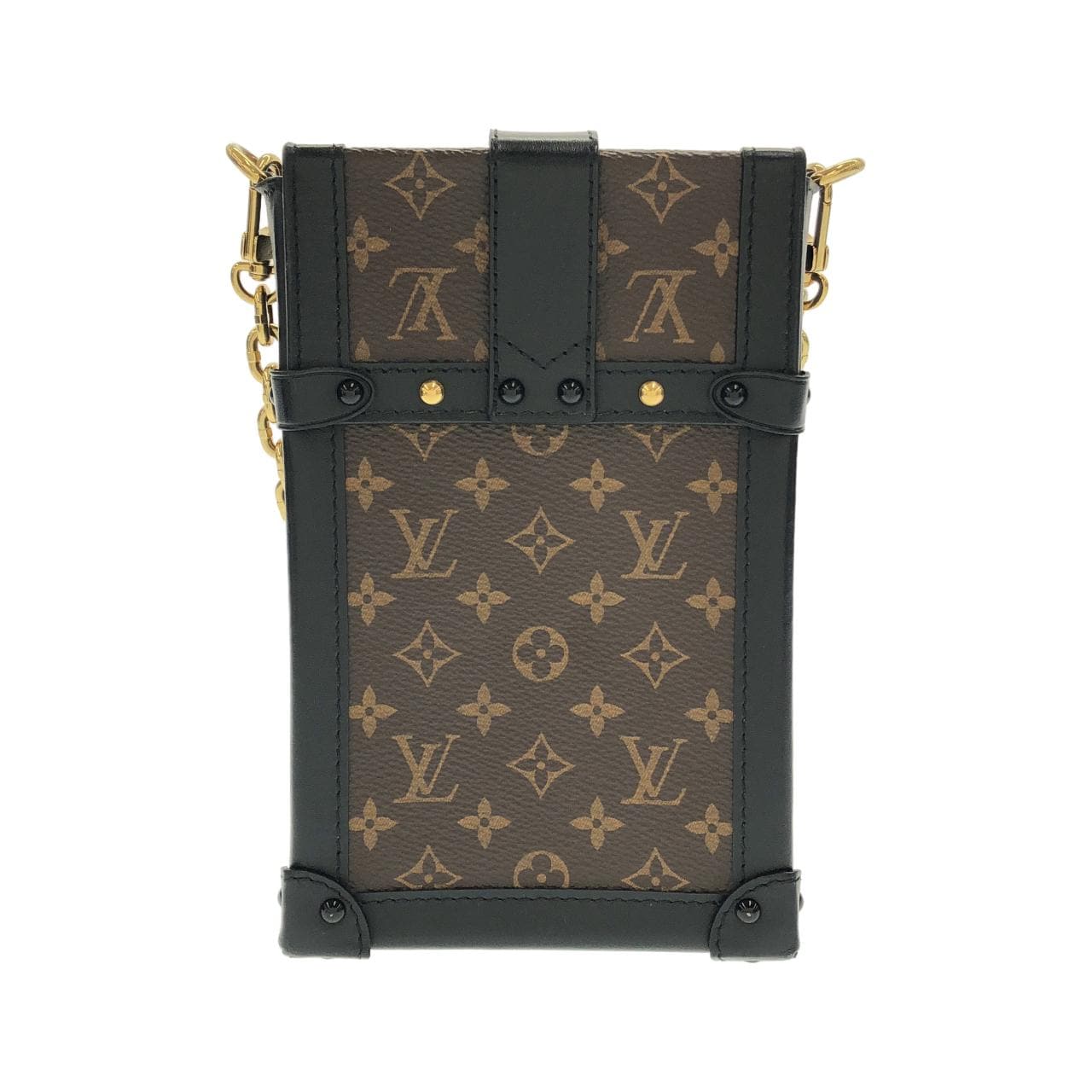 ルイヴィトン モノグラム ポシェット トランク ヴェルティカル M63913 ショルダーバッグ