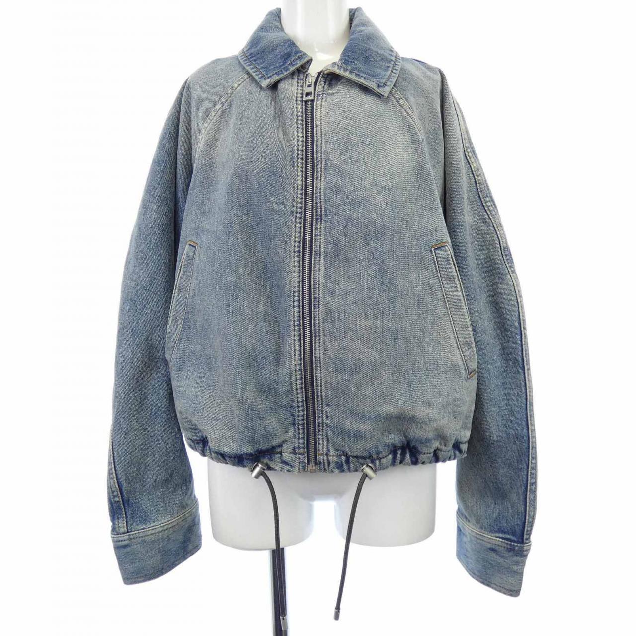 ロエベ LOEWE バルーンジャケット アナグラム ANAGRAM S359Y50X82 デニムジャケット