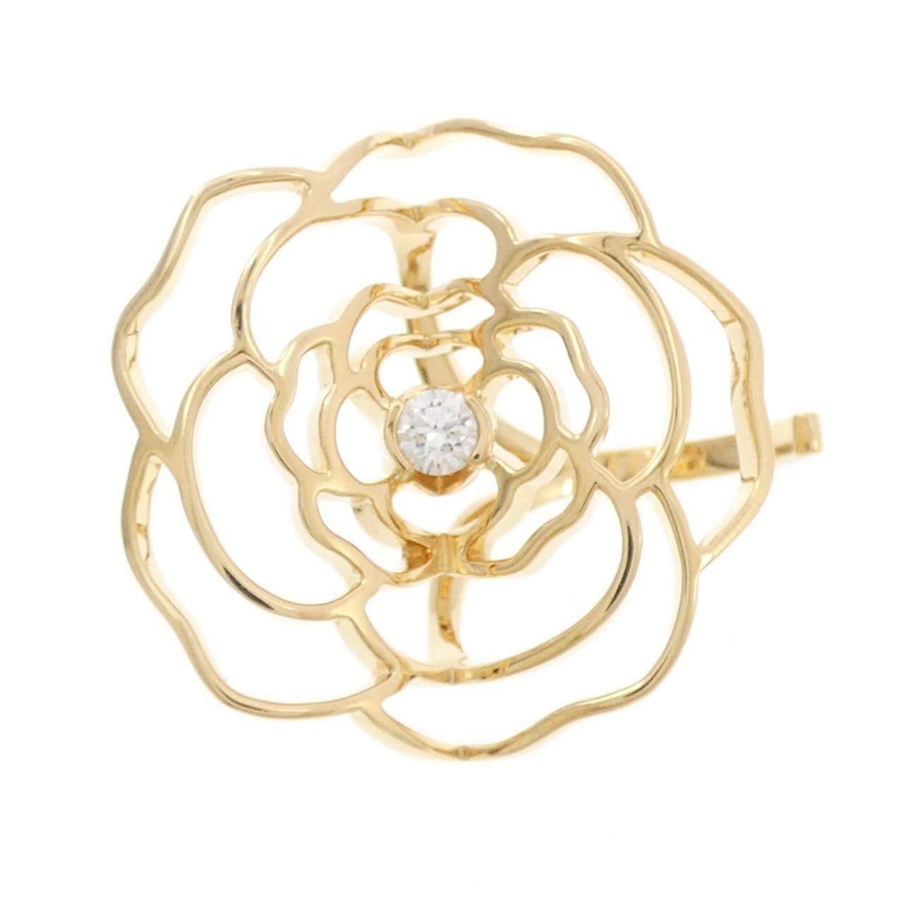 シャネル カメリア リング