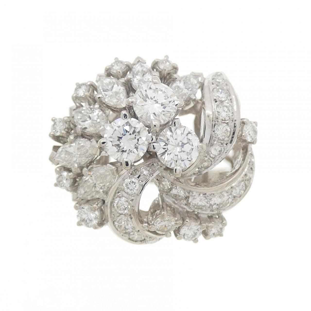 ミキモト ダイヤモンド リング 1.91CT