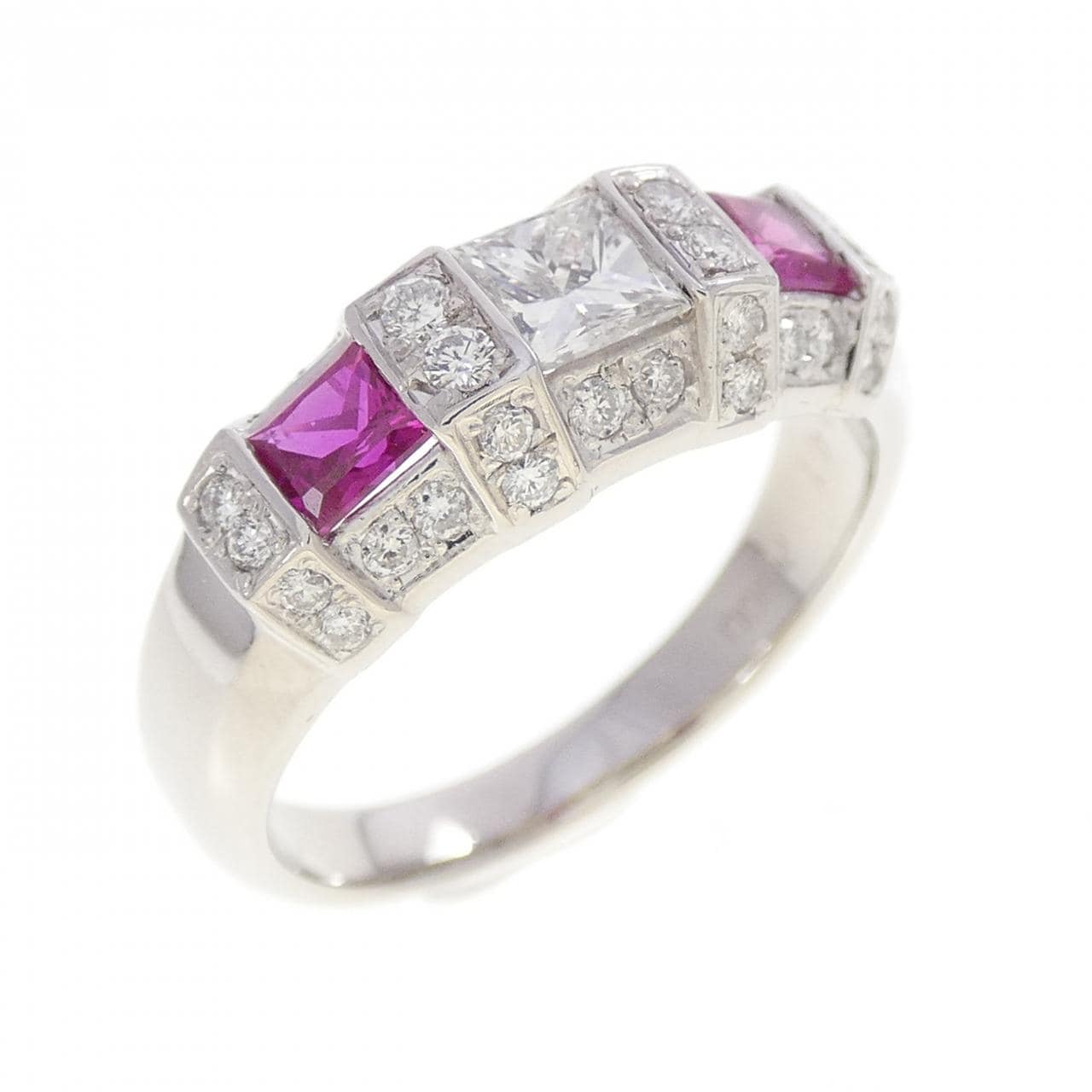 PT900 ルビー リング 0.41CT